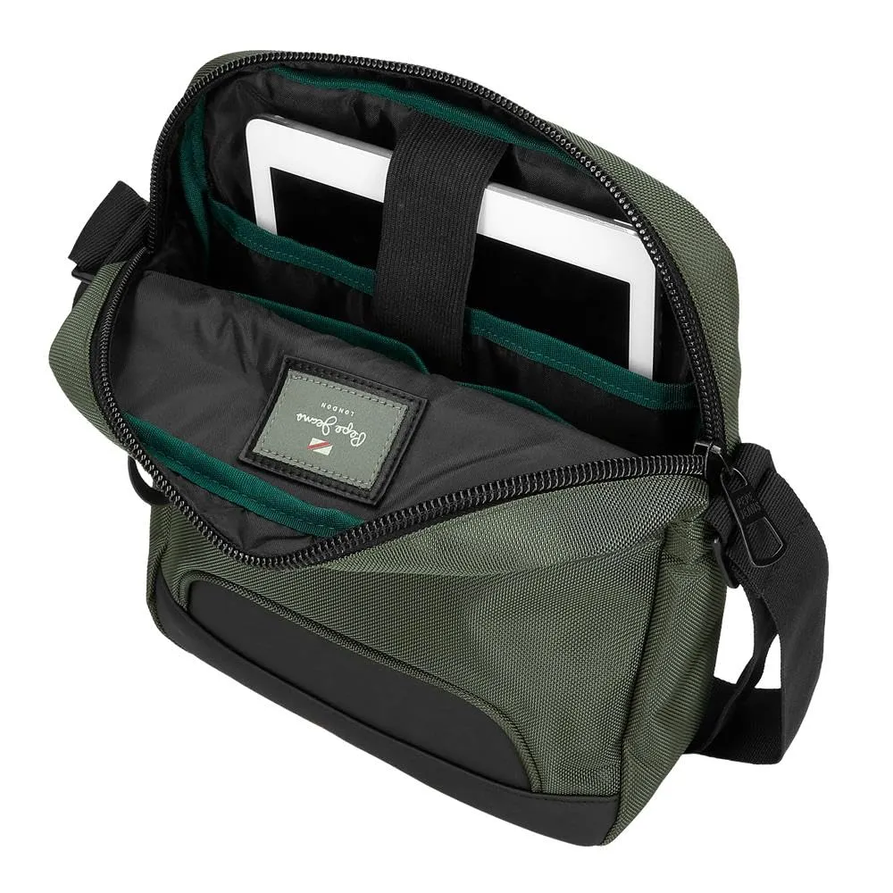 Pepe Jeans Bromley Borsa a tracolla Verde 23x27x7 cm Poliestere - immagine 4