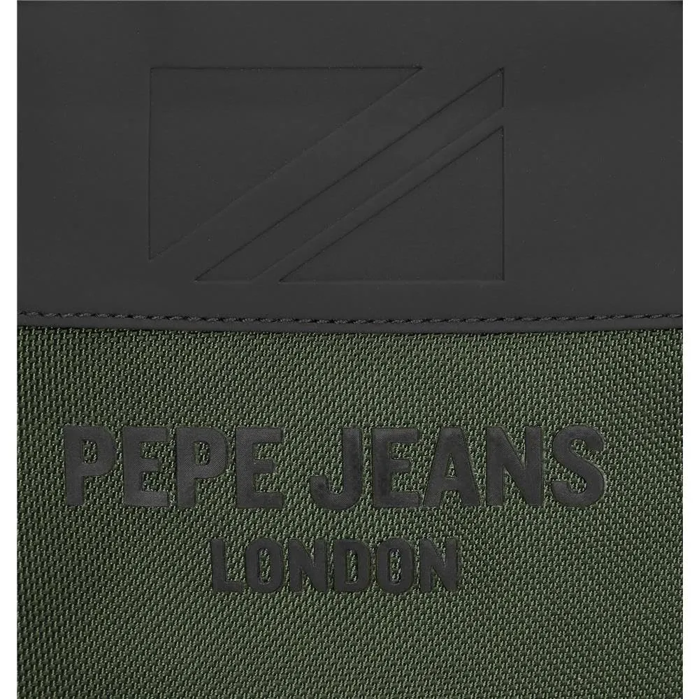 Pepe Jeans Bromley Laptop Backpack 15.6 Inch, Green, Polyester, 20.46L - immagine 6