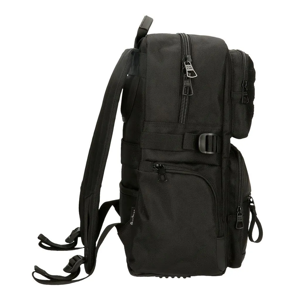 Pepe Jeans Bromley Zaino Portatile 15,6 Pollici Nero - immagine 3