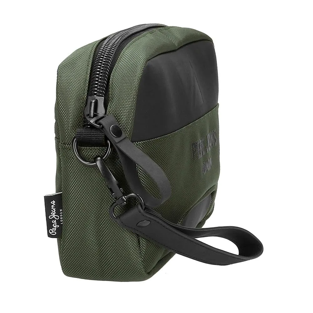 Pepe Jeans Bromley Borsa a Mano Verde, 24,5x15x6 cm, Poliestere - immagine 2
