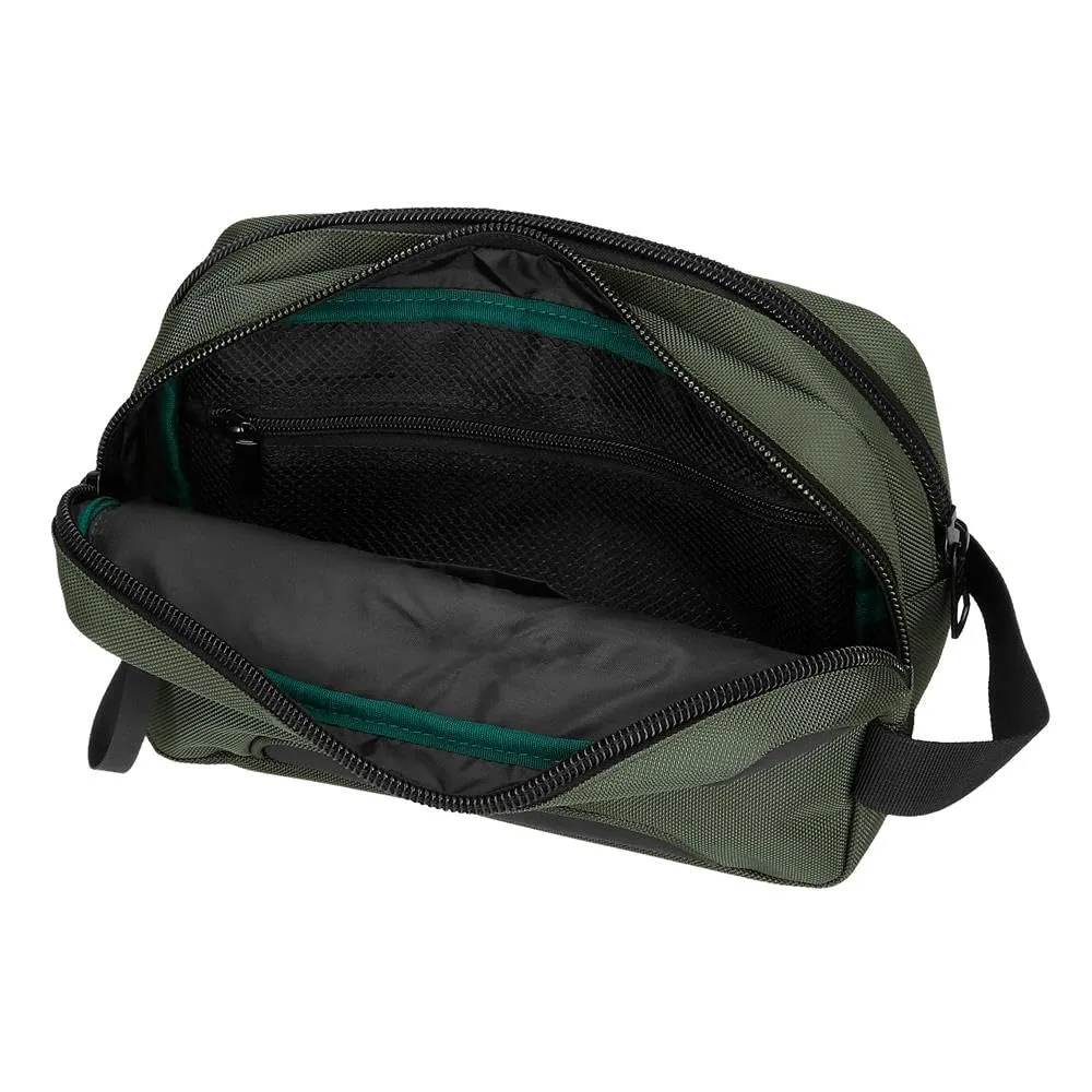 Pepe Jeans Bromley Beauty Case a due scomparti, Verde, 26 x 16 x 12 cm, Poliestere - immagine 5