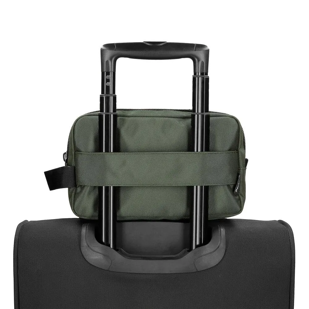 Pepe Jeans Bromley Beauty Case a due scomparti, Verde, 26 x 16 x 12 cm, Poliestere - immagine 9