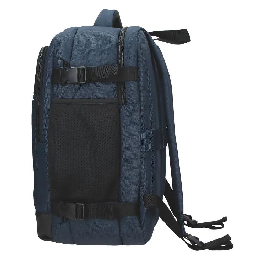 Pepe Jeans Bromley Zaino da cabina per computer portatile 15,6 pollici, Blu, Poliestere 17L - immagine 5