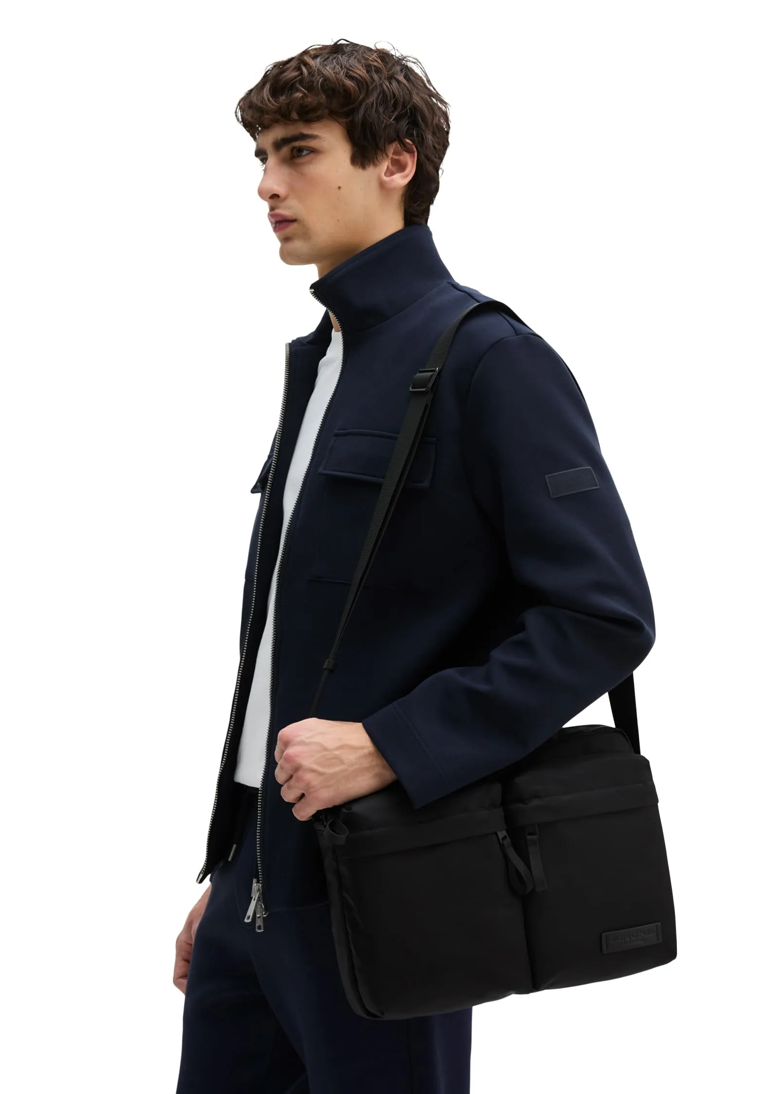 Marc O'Polo Borsa a tracolla crossbody bag idrorepellente Nero - immagine 4