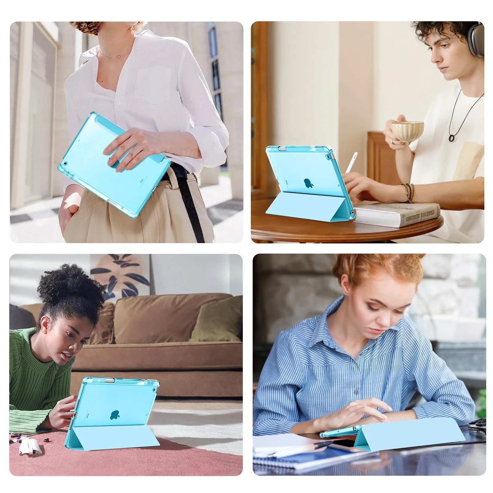 MoKo Cover per iPad 7/8/9 Generazione 10,2 Pollici con Portapenna - immagine 9
