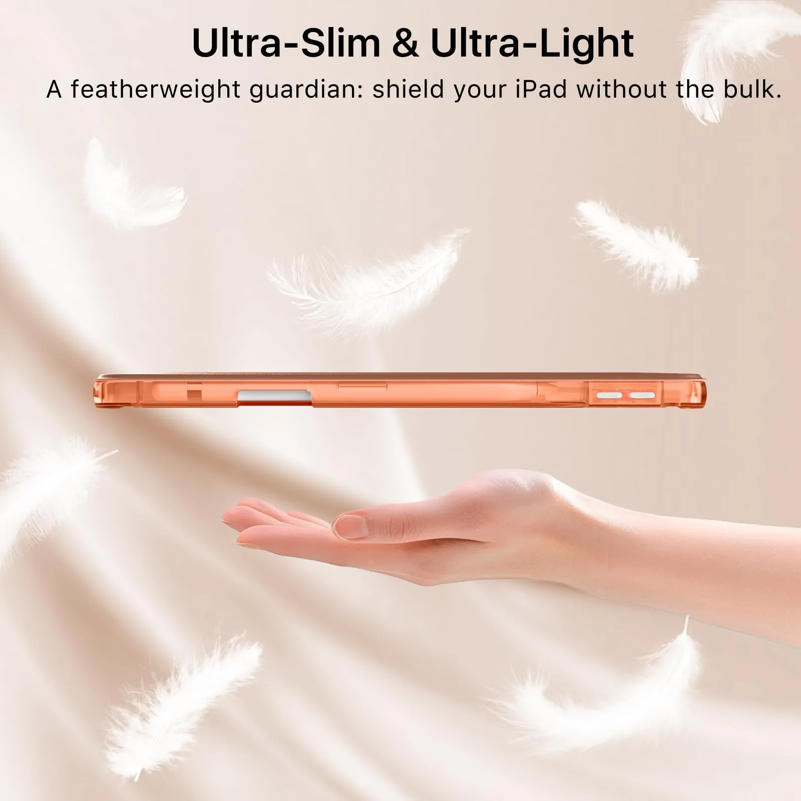 MoKo Cover per iPad 7ª/8ª/9ª Generazione 10,2 Pollici con Portapenna - immagine 8
