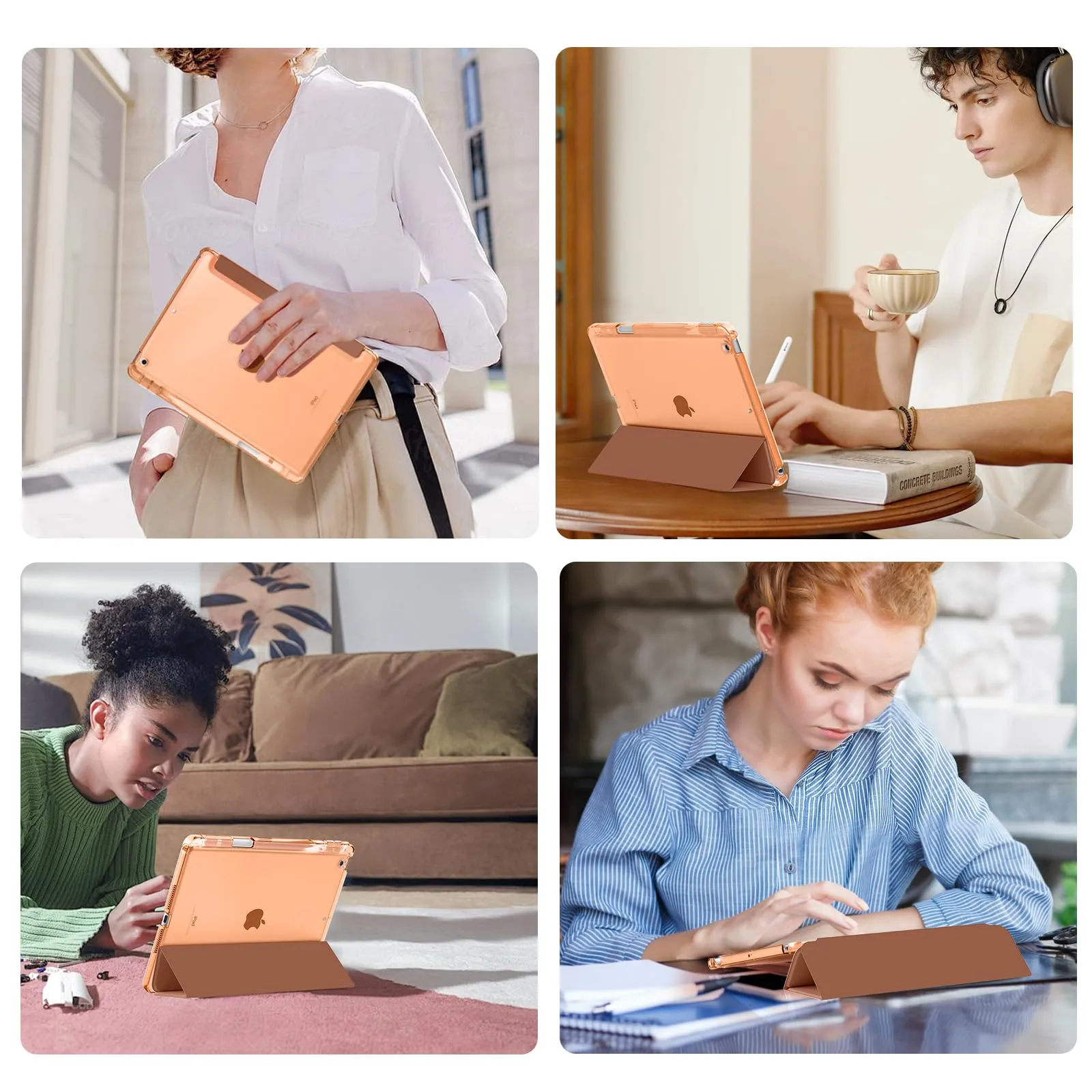 MoKo Cover per iPad 7ª/8ª/9ª Generazione 10,2 Pollici con Portapenna - immagine 9