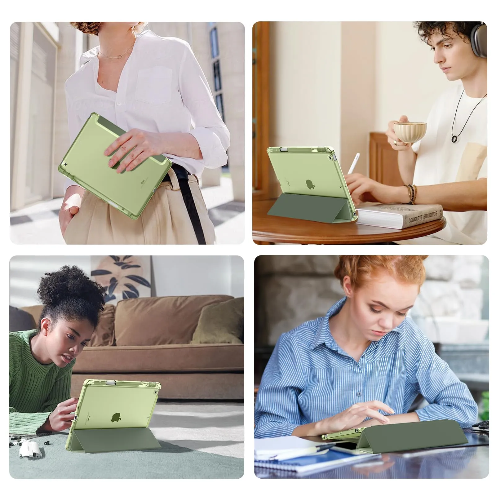 MoKo Cover per iPad 9a/8a/7a Generazione 10,2 Pollici con Portapenna - immagine 9