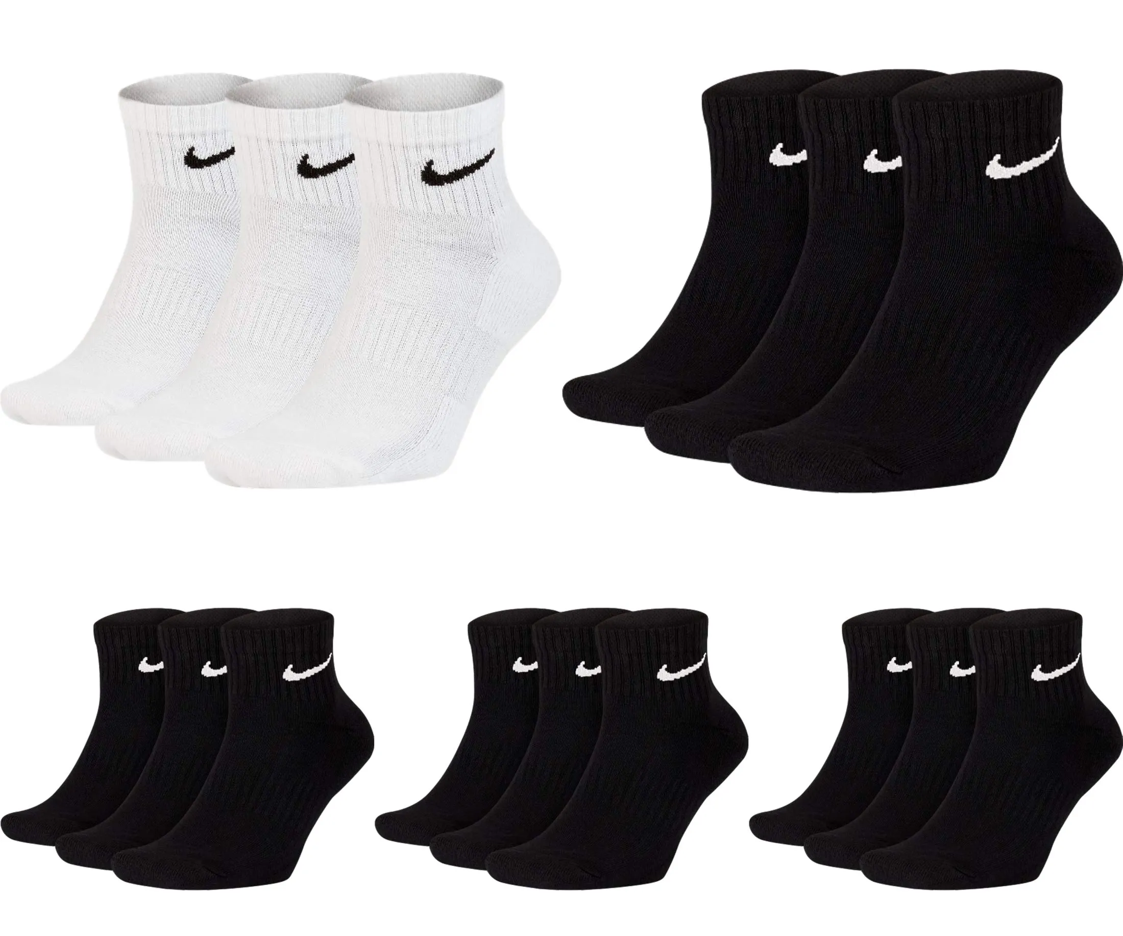 Nike Everyday Cushion Men's Socks, 3 Pack, 38-42, SX7667 - immagine 1