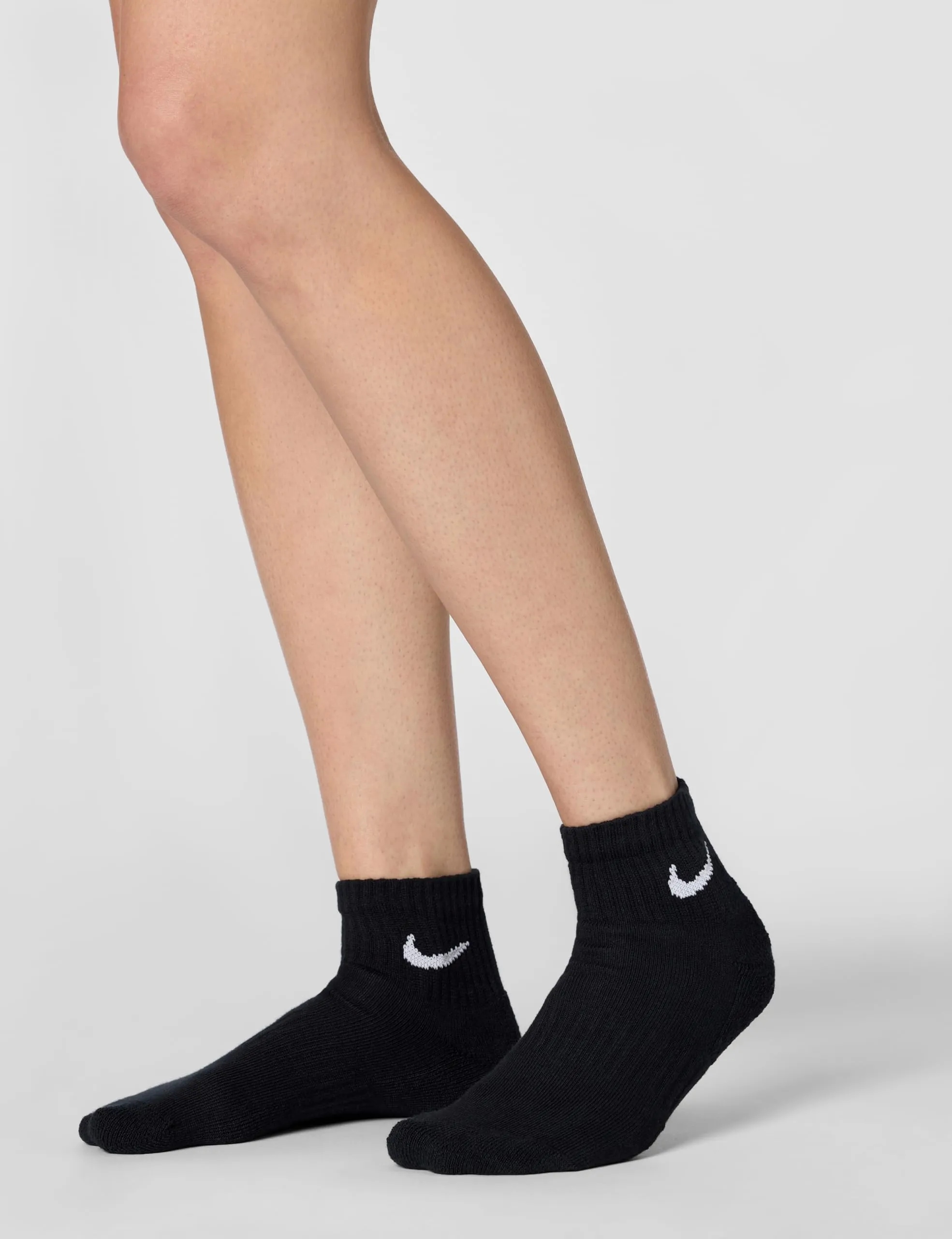 Nike Everyday Cushioned Socks, Black/White, XL Men's - immagine 4