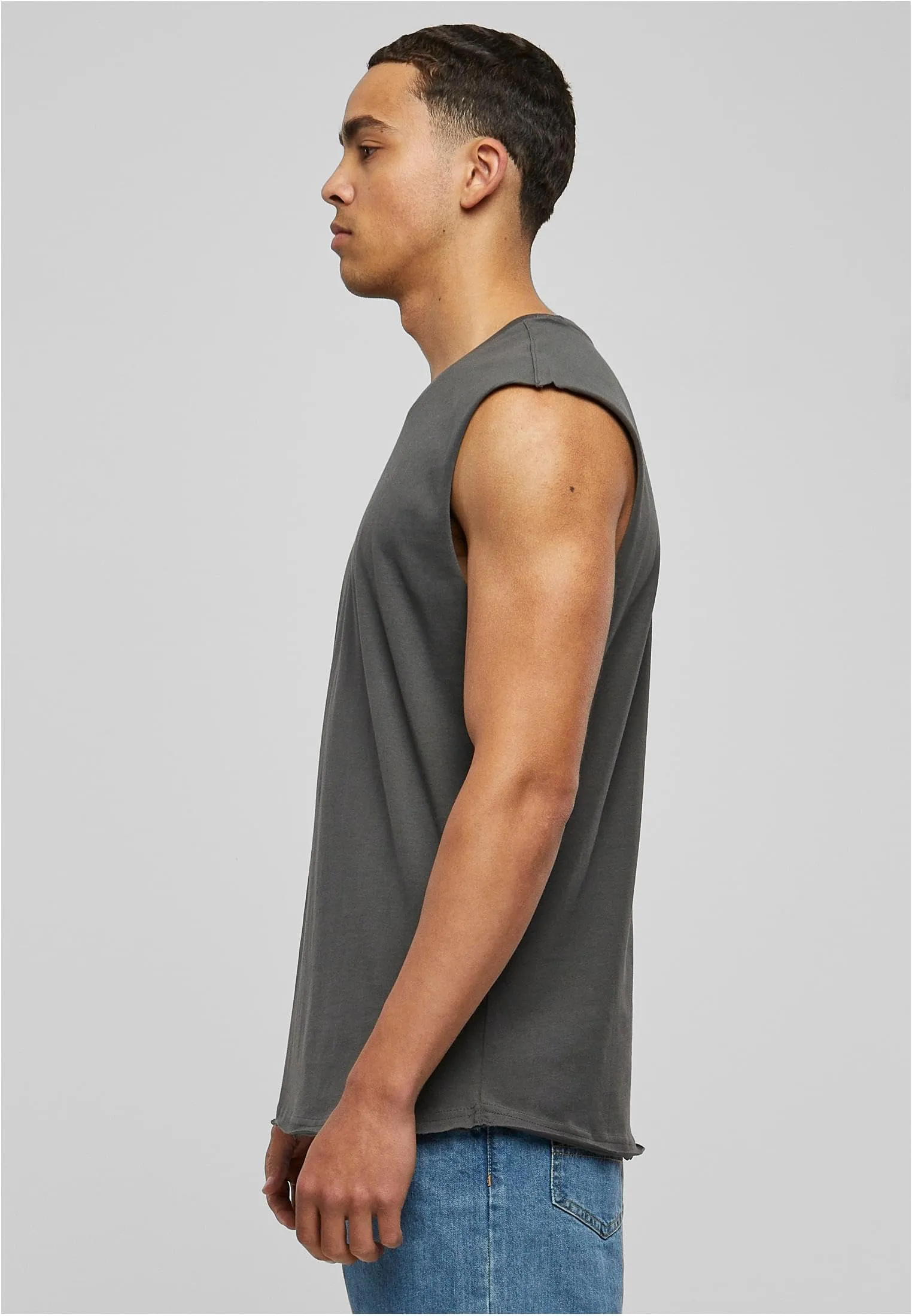 Urban Classics Canotta Uomo Oversize TB1562 - Grigio Scuro - XXL - immagine 8