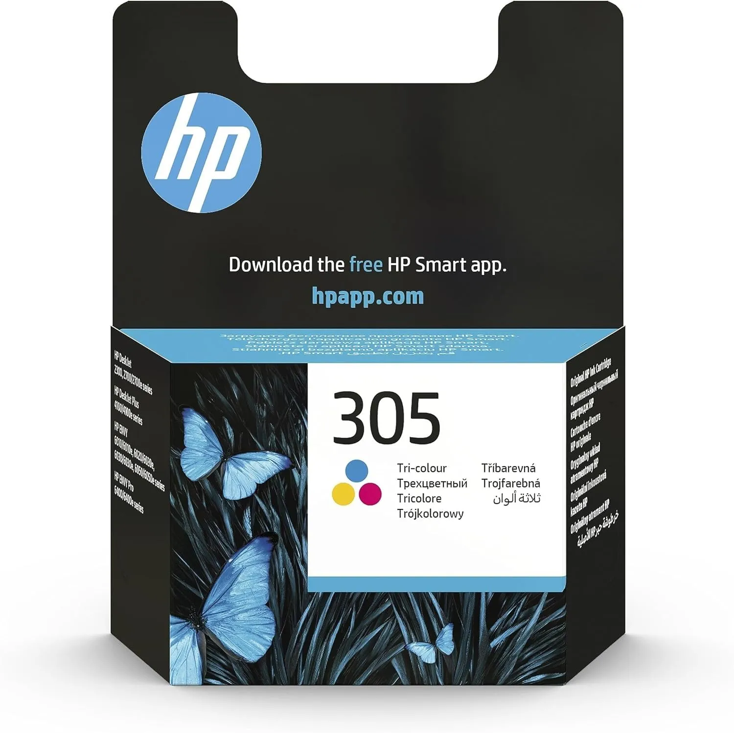 HP 305 Tri-Colour Original Ink Cartridge - immagine 1