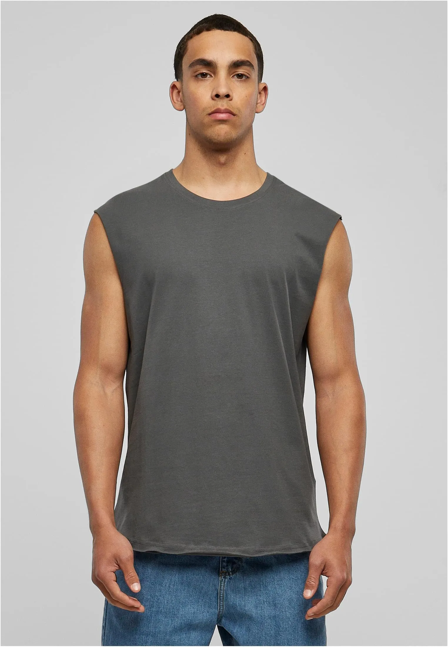 Urban Classics Canotta Uomo Oversize TB1562 Grigio Scuro XL - immagine 5