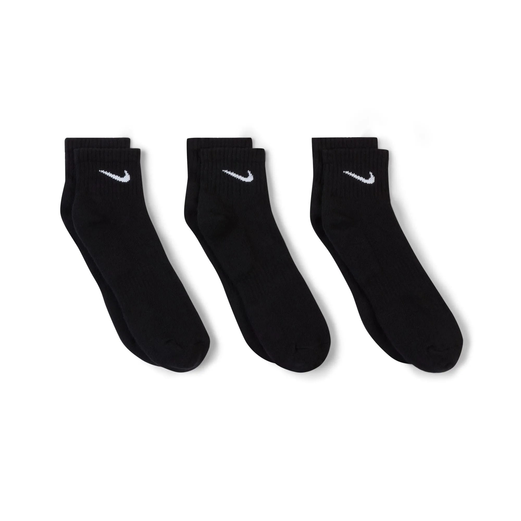 Nike Everyday Cushioned Socks, Black/White, S Men - immagine 4