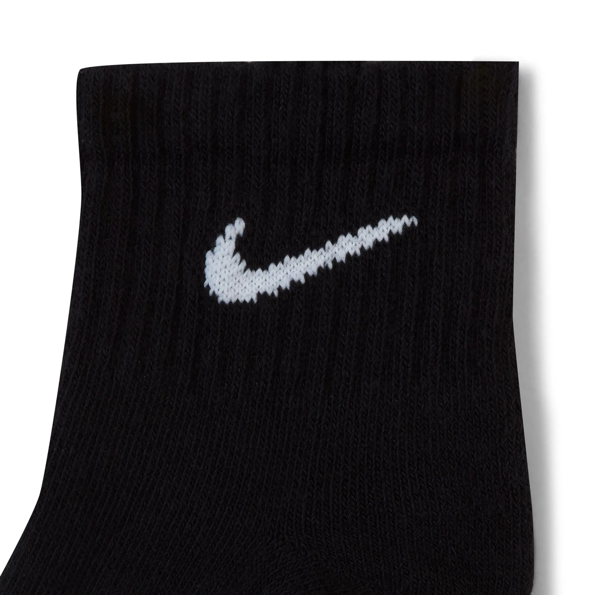 Nike Everyday Cushioned Socks, Black/White, S Men - immagine 5
