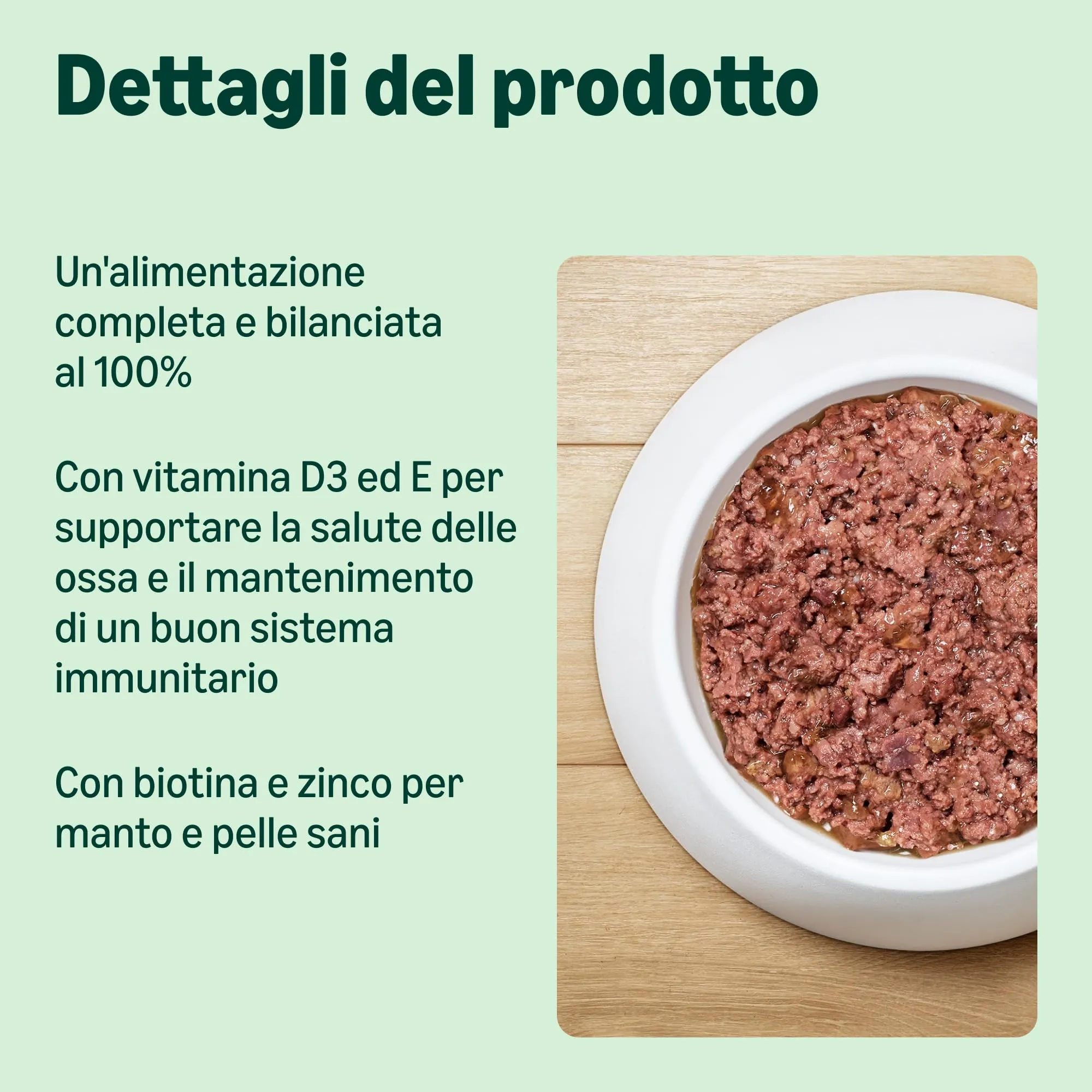 by Amazon Cibo Umido per Gatti Paté di Manzo, 100g, Confezione da 16 - immagine 3