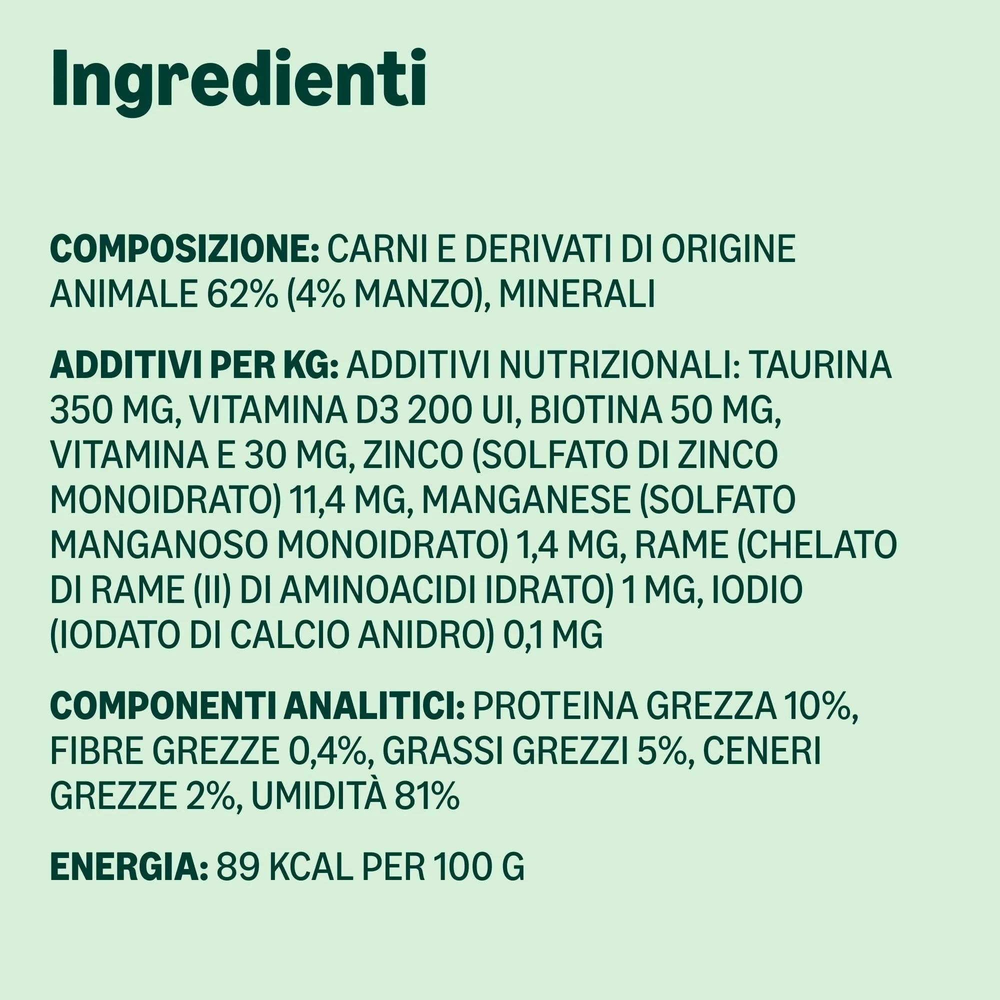 by Amazon Cibo Umido per Gatti Paté di Manzo, 100g, Confezione da 16 - immagine 6