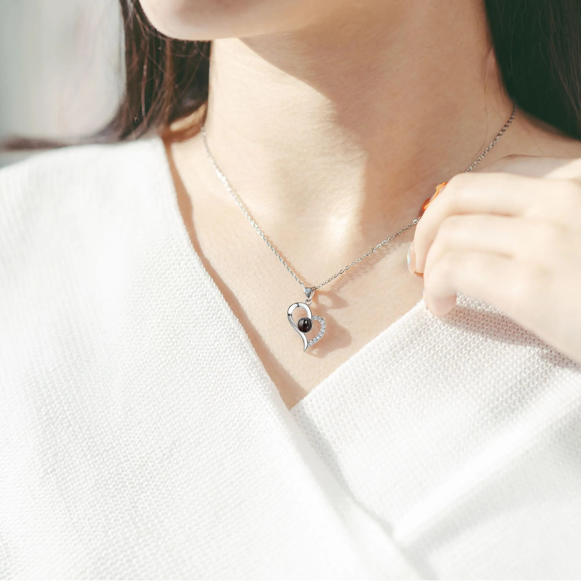 Easycosy Collana con Foto Personalizzata - immagine 2