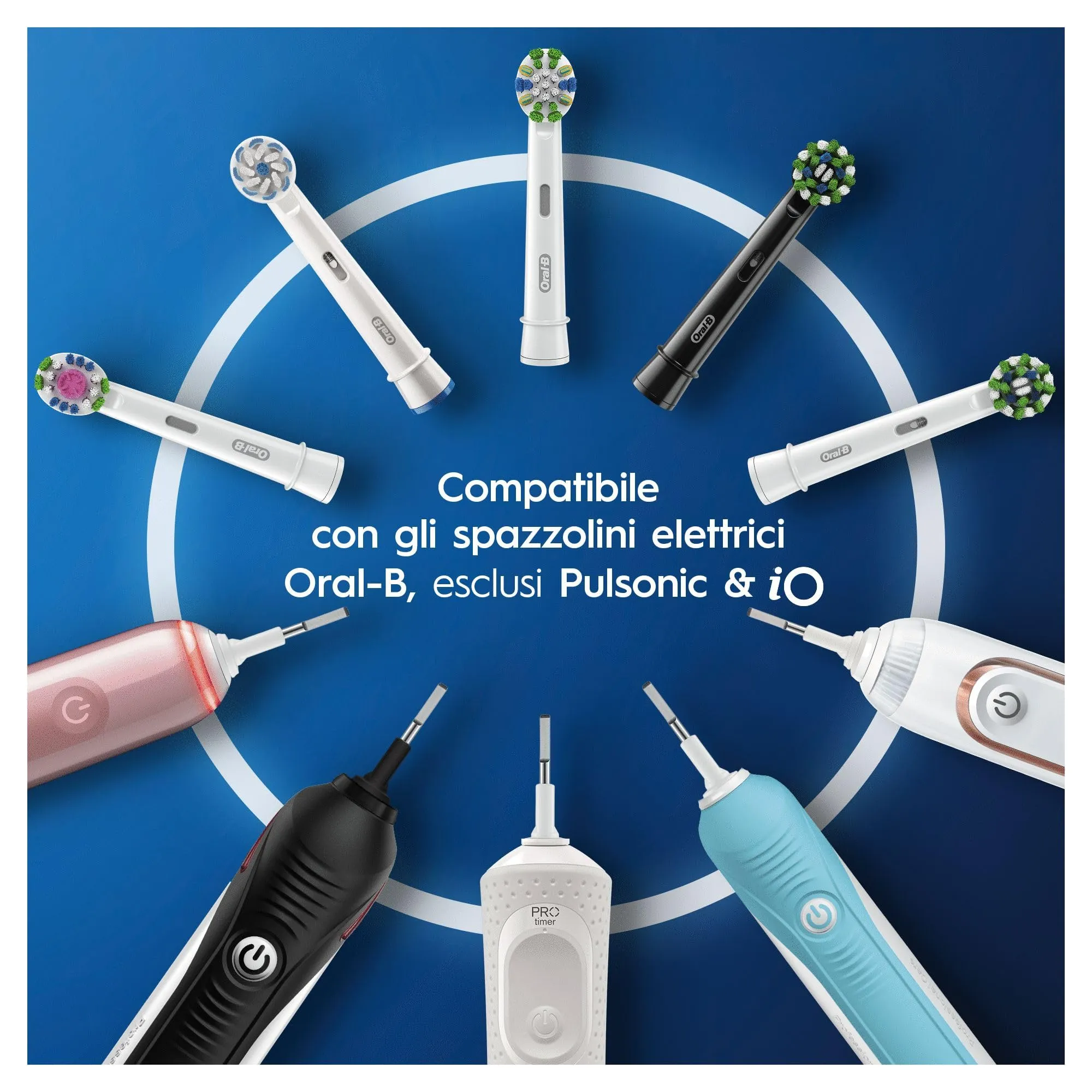 Oral-B Sensitive Clean Testine di Ricambio, 8 Pezzi - immagine 9