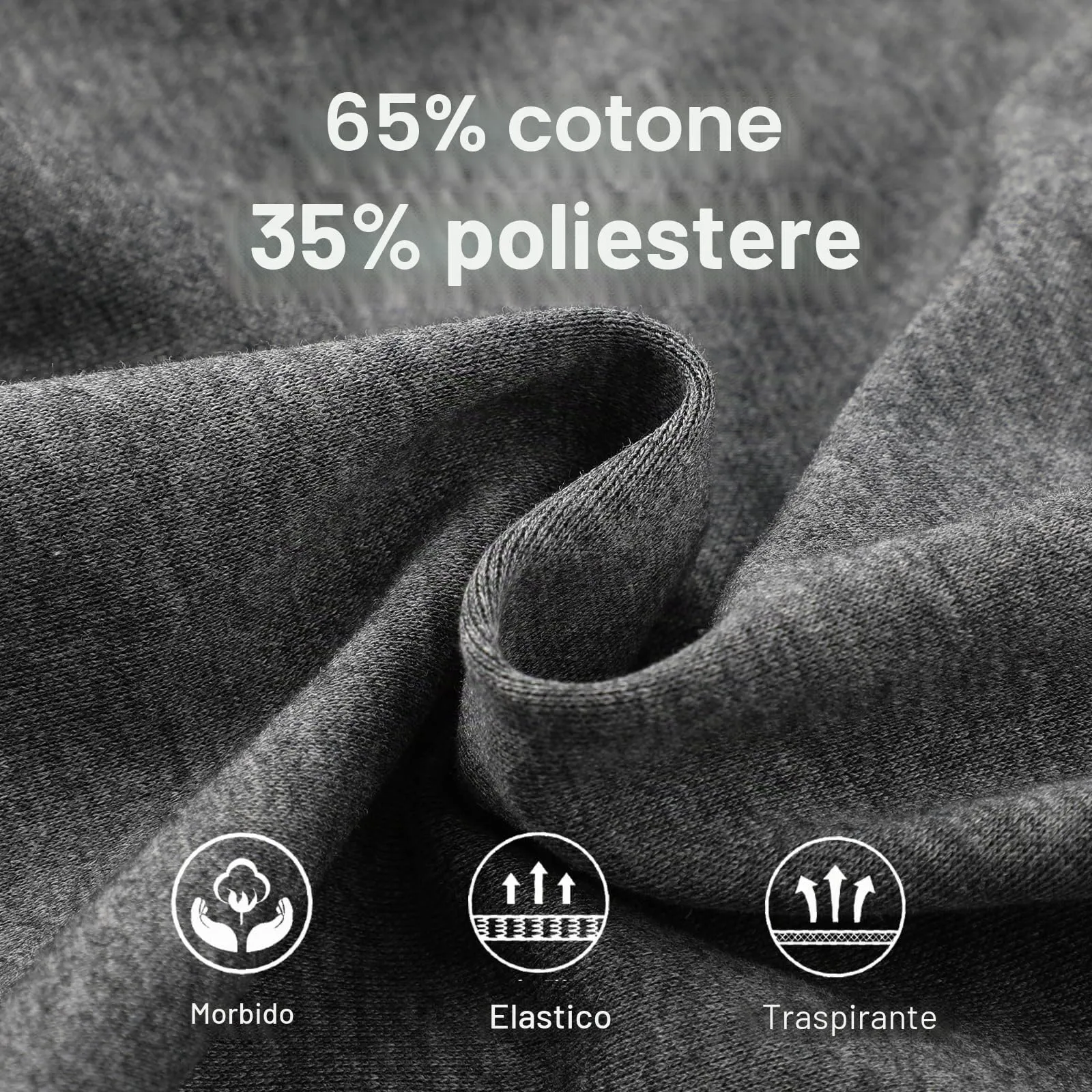 Suwangi Pantaloni Sportivi da Uomo per Jogging, Palestra e Corsa con Tasche Zip - immagine 5