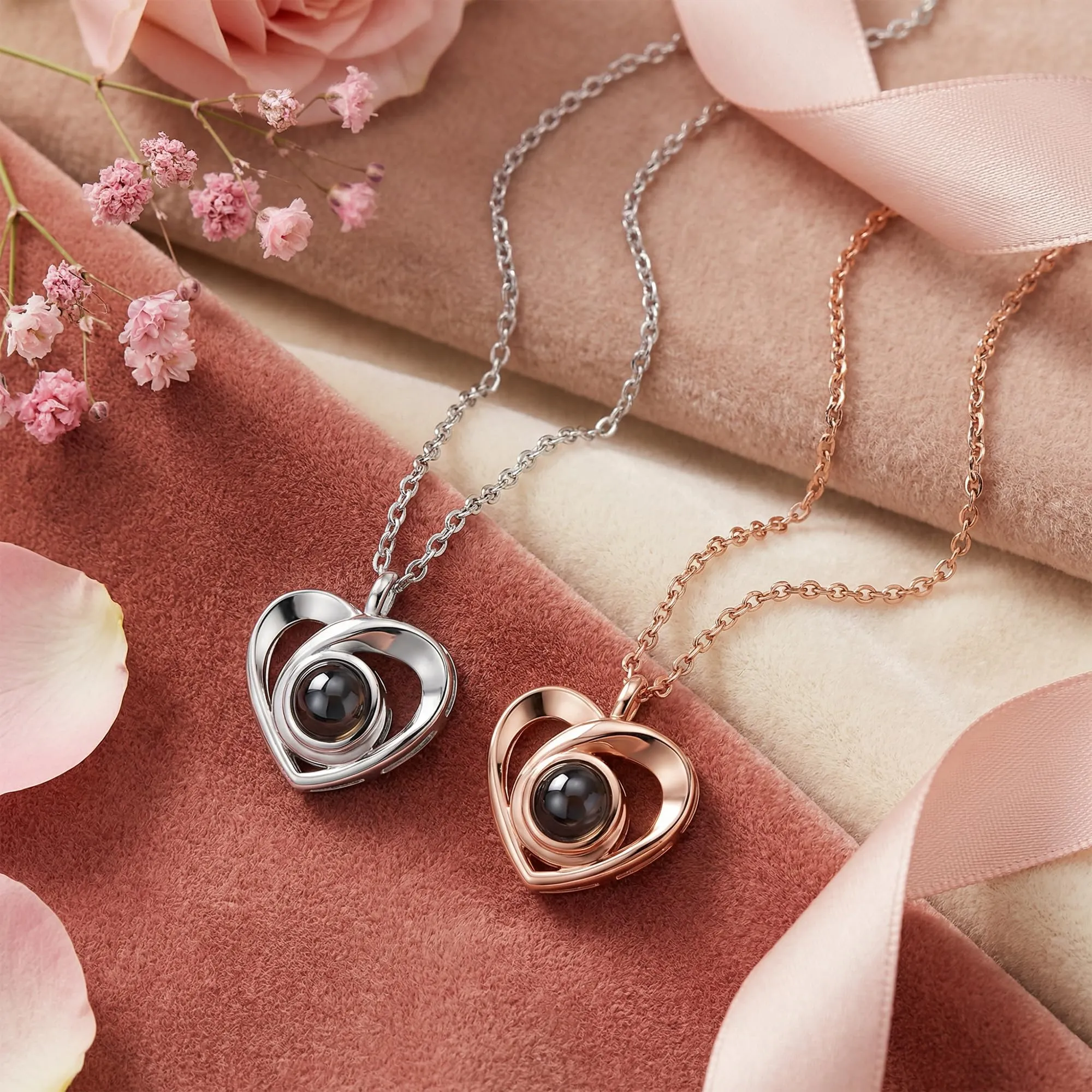 Easycosy Collana con Foto Personalizzata - immagine 4