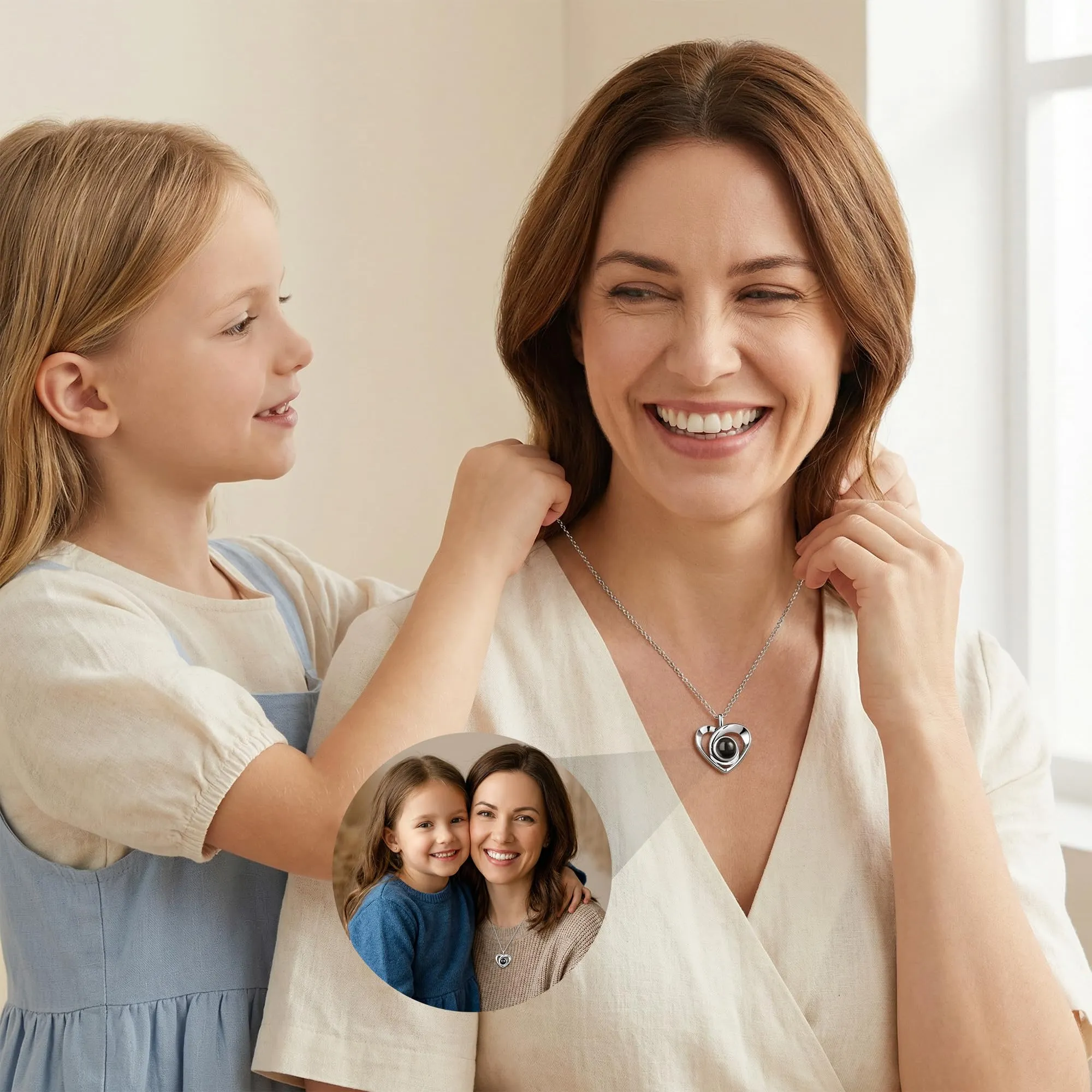 Easycosy Collana con Foto Personalizzata - immagine 9