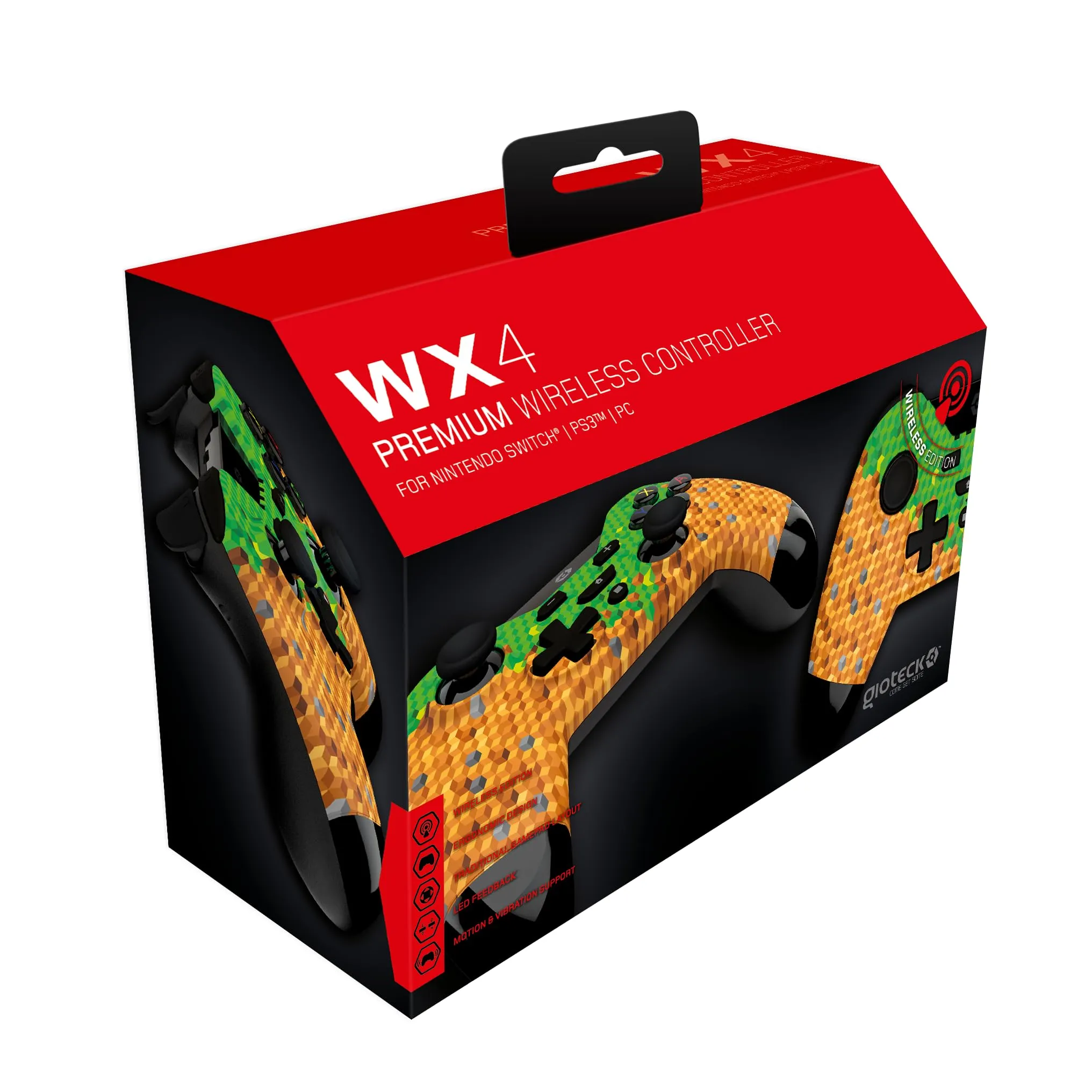 Gioteck Wx4 Wireless Controller for Nintendo Switch - immagine 1
