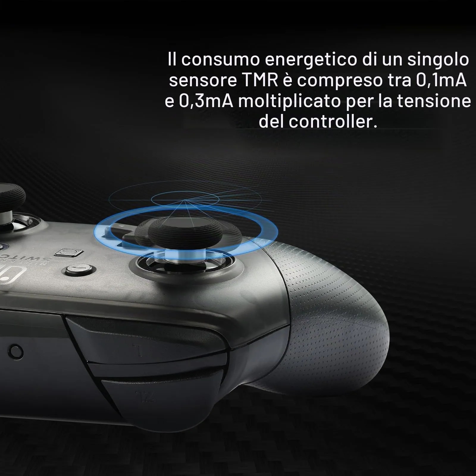 GuliKit TMR Joystick Elettromagnetici per Controller Switch Pro - immagine 4