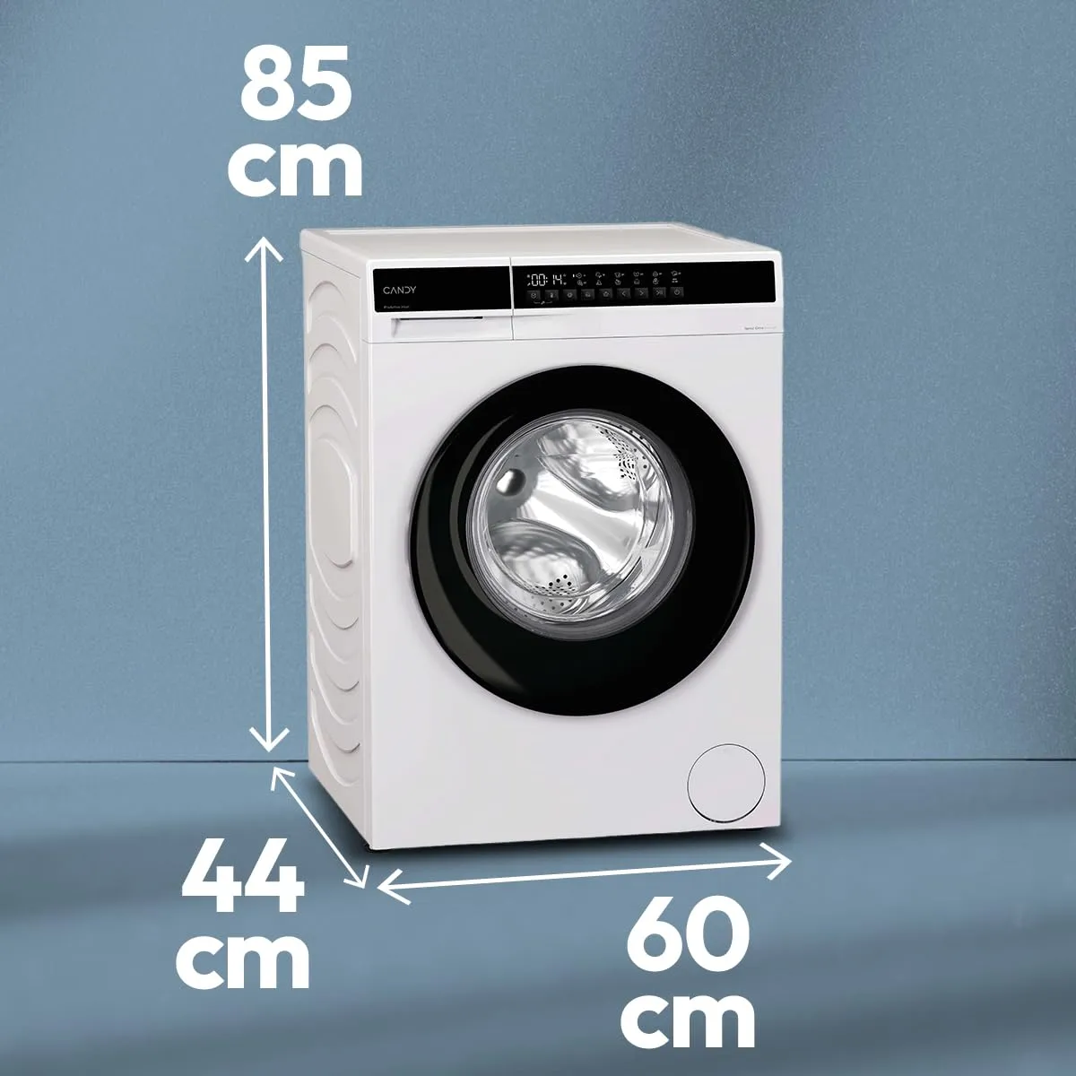 Candy Easy Pro Lavatrice Slim 7 Kg, Classe A-15%, Bianca - immagine 11