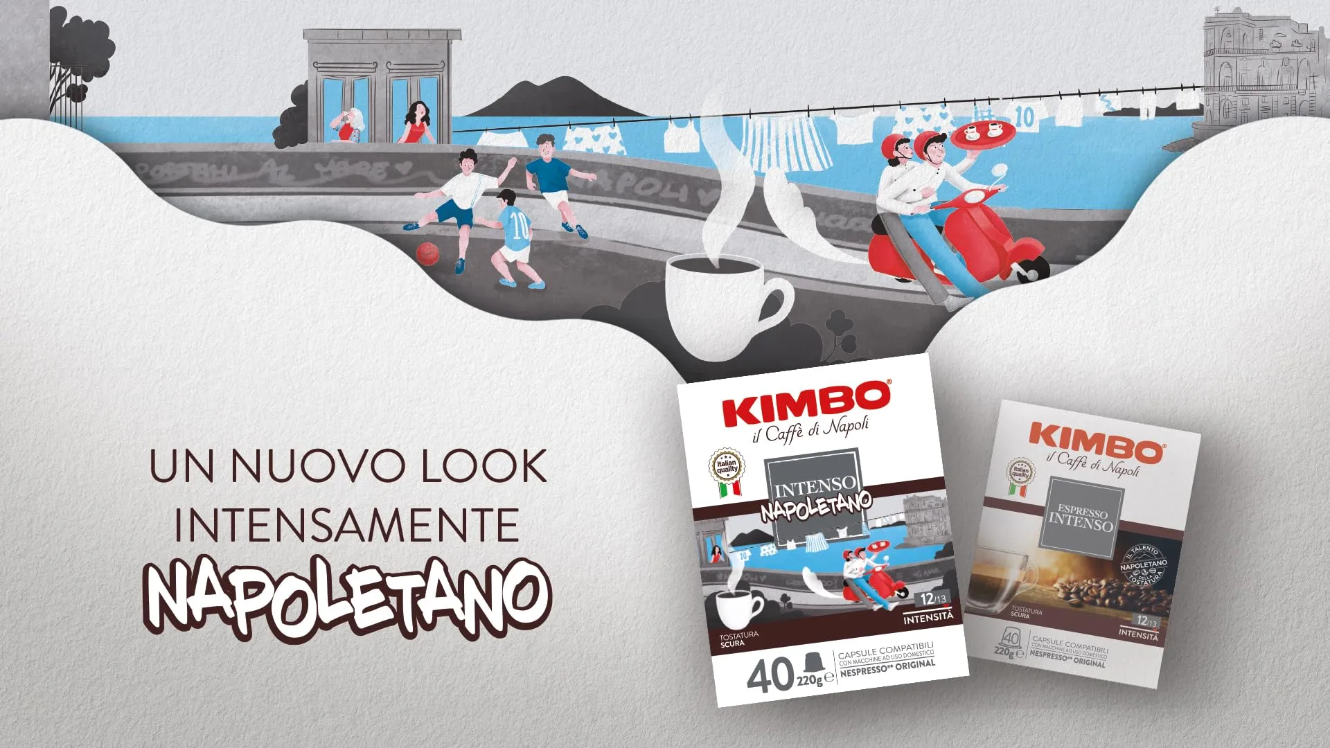Kimbo Intenso Napoletano Capsule Compatibili Nespresso Original, 300 Capsule (30 Confezioni da 10) - immagine 3