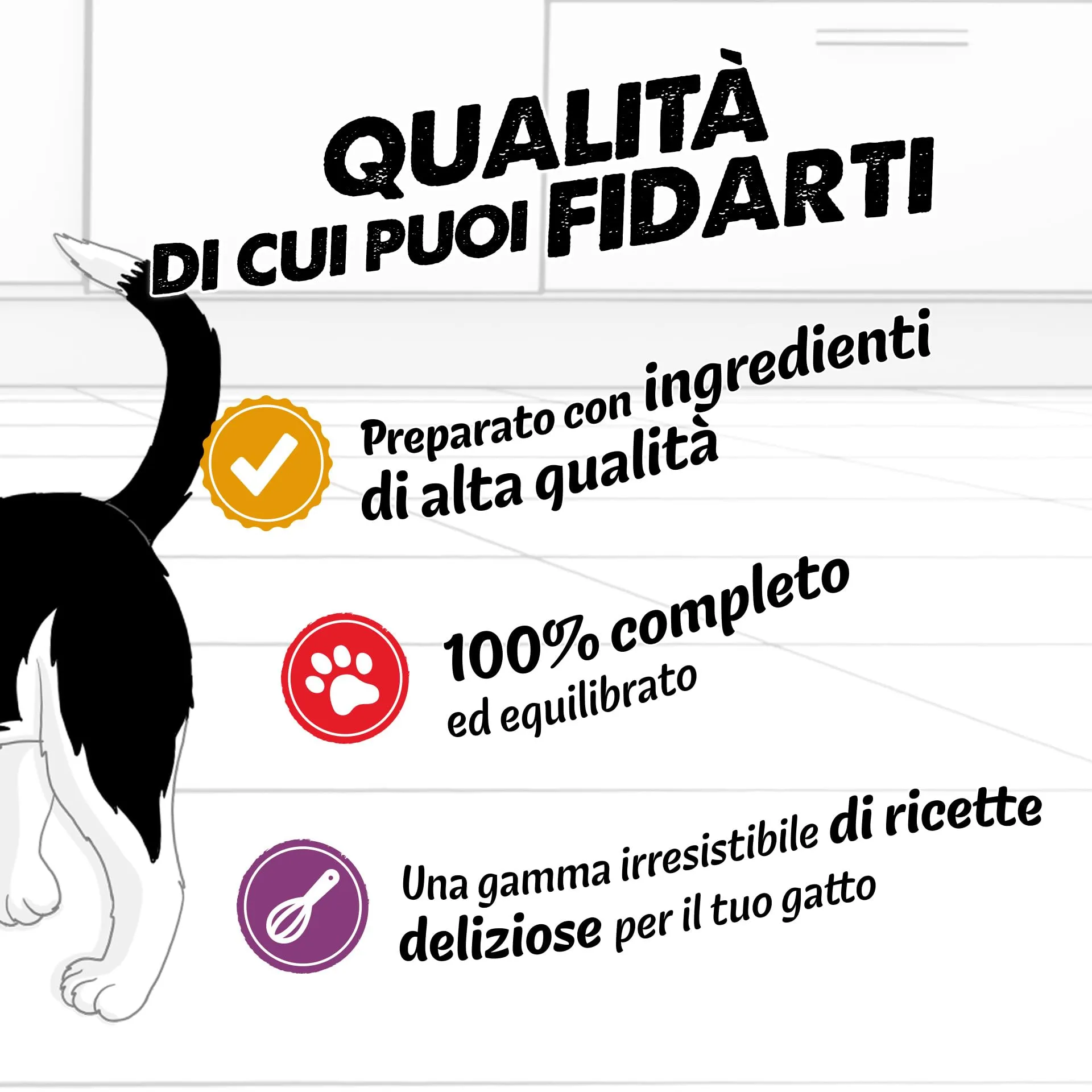 Felix Le Ghiottonerie Cibo Umido per Gatti Adulti, 80 Bustine da 85g, Mix - immagine 4