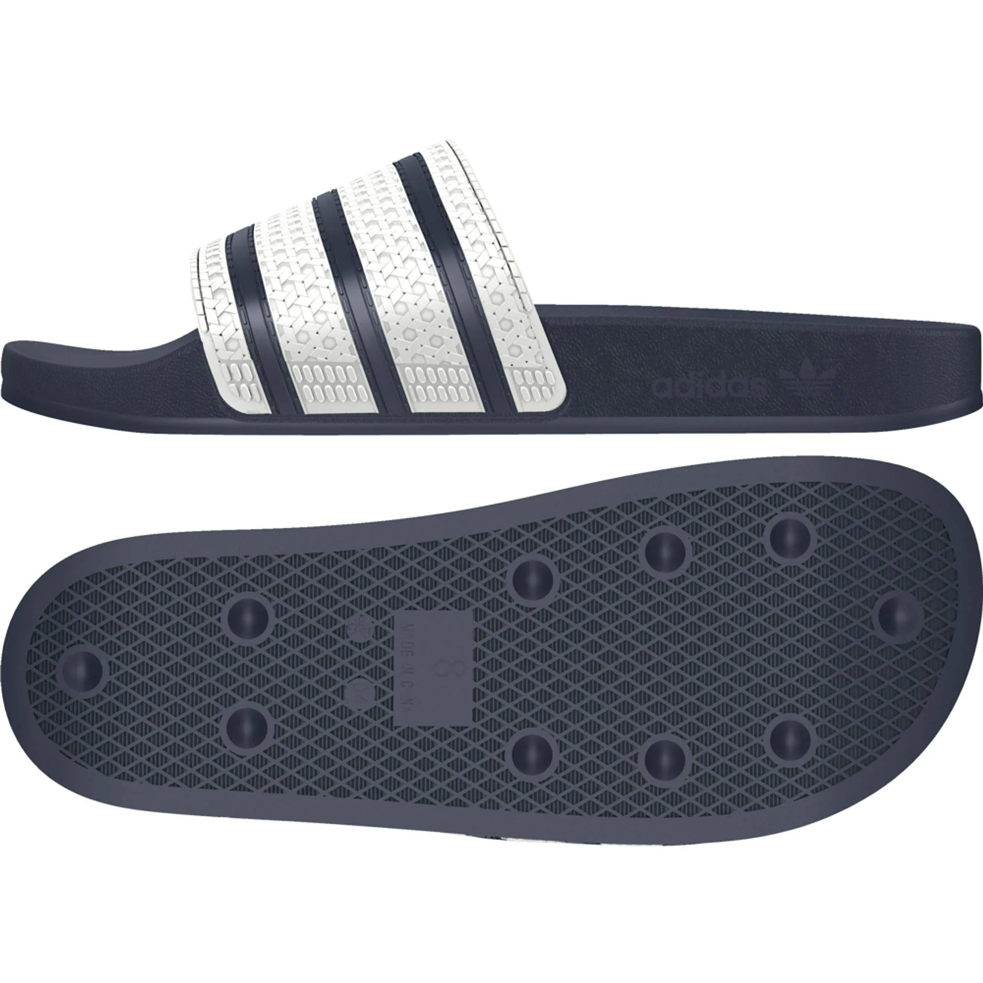 adidas Adilette Aqua Infradito Uomo, Adiblue White Adi Blue, 50 EU - immagine 2