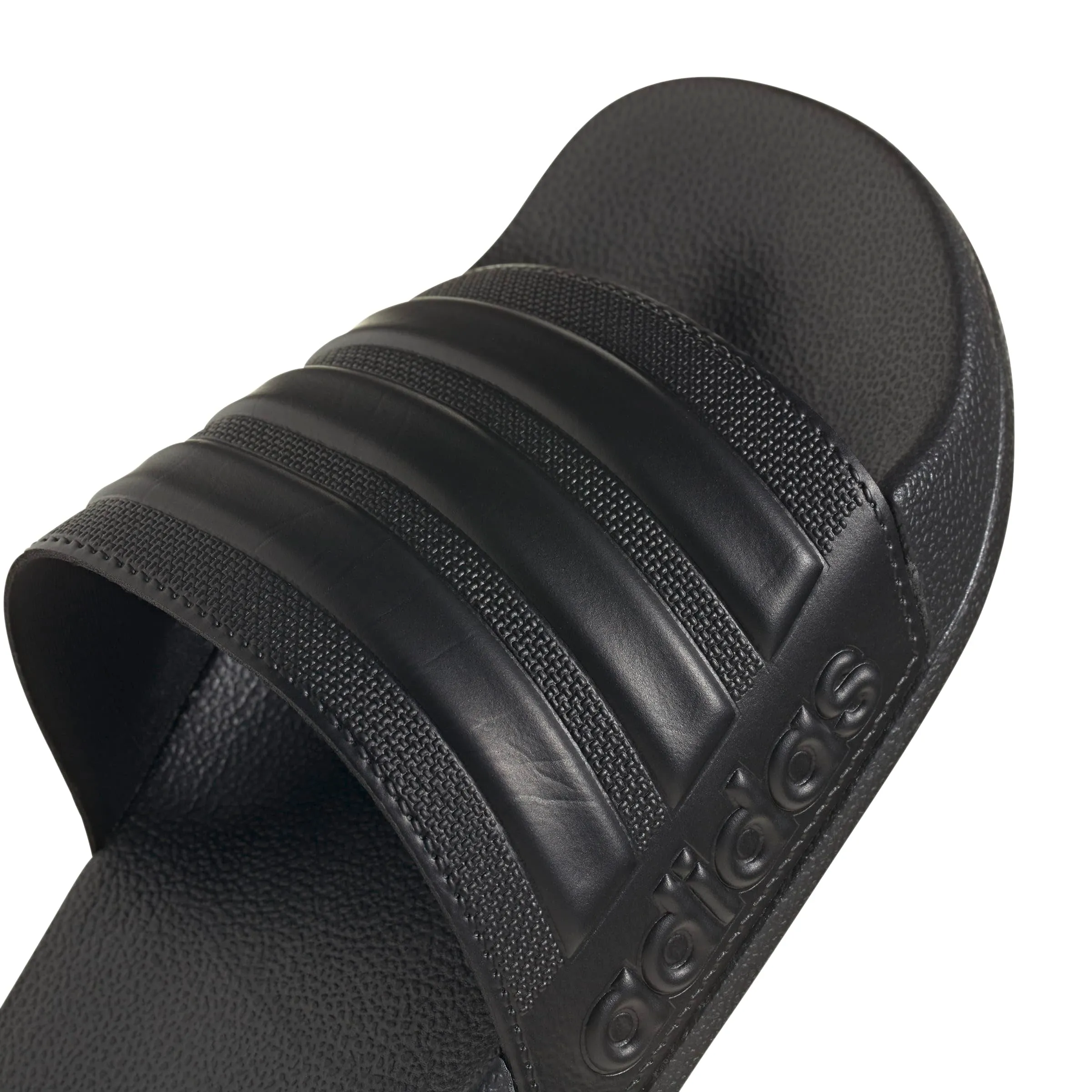 adidas Adilette Aqua Unisex Adult Slides, Black White Black, 47 EU - immagine 8