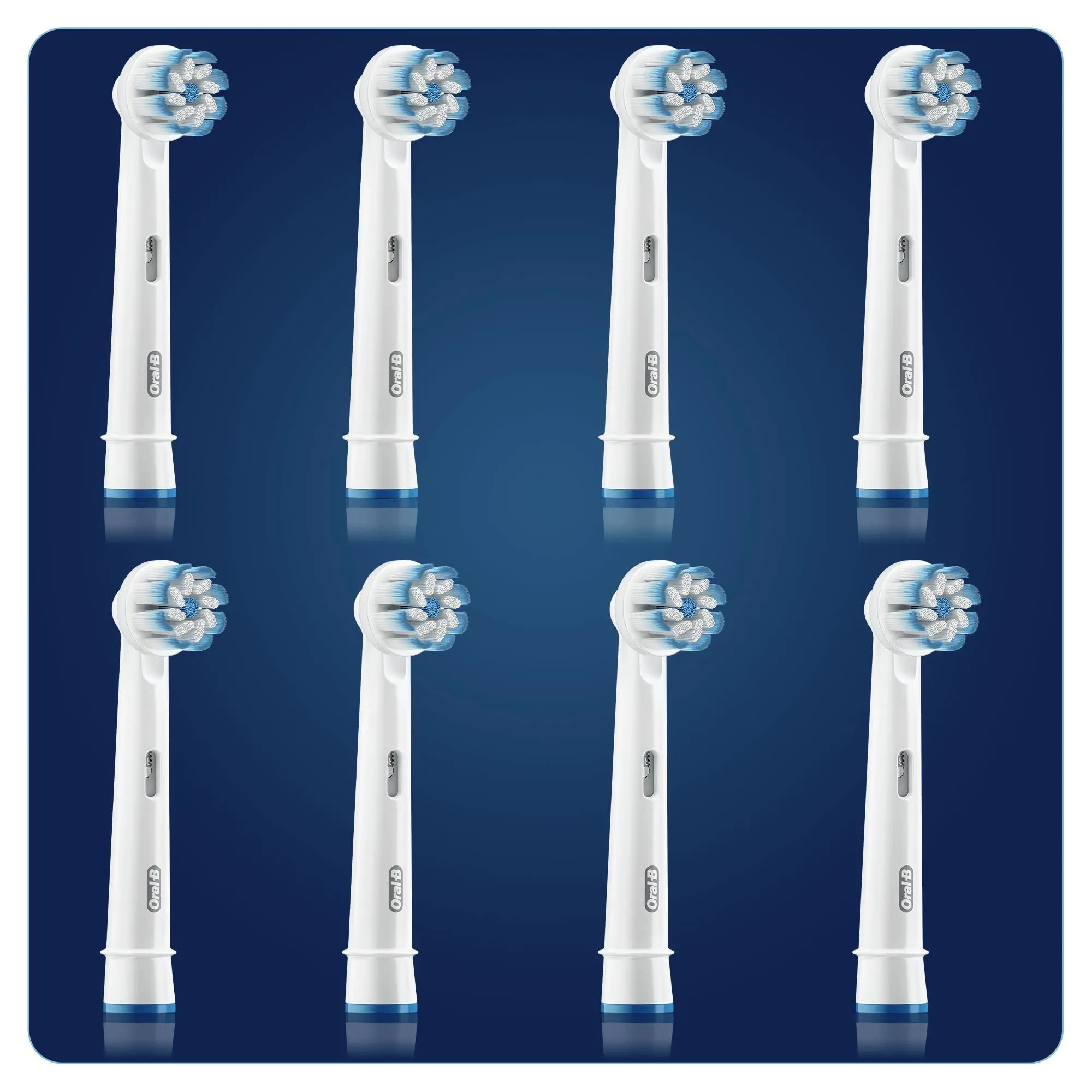 Oral-B Sensitive Clean Testine di Ricambio per Spazzolino Elettrico, 8 Pezzi - immagine 3