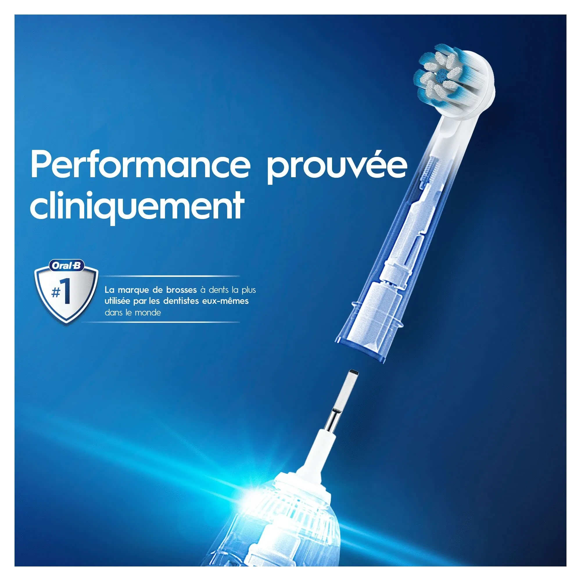 Oral-B Sensitive Clean Testine di Ricambio per Spazzolino Elettrico, 8 Pezzi - immagine 5