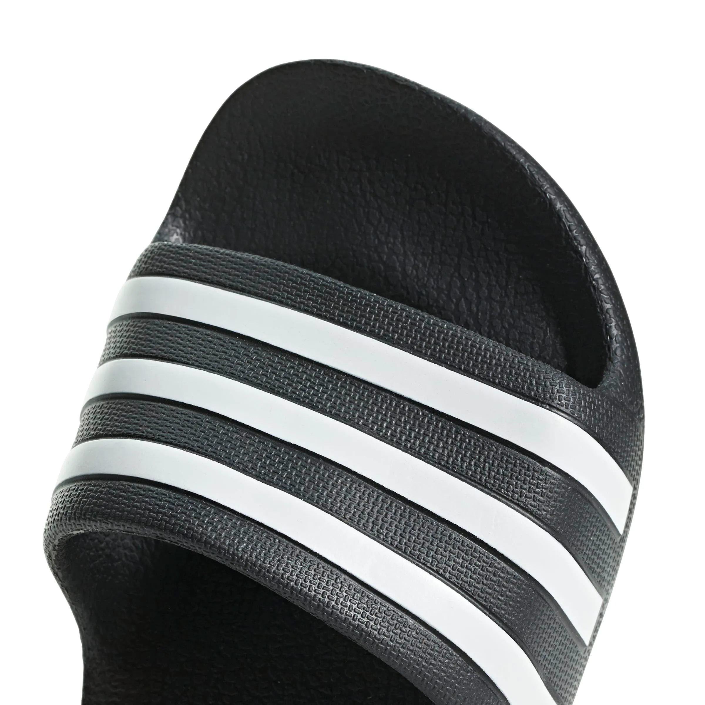 adidas Adilette Aqua Slides Kids Slipper - Core Black / Cloud White / Core Black, 35.5 EU - immagine 4