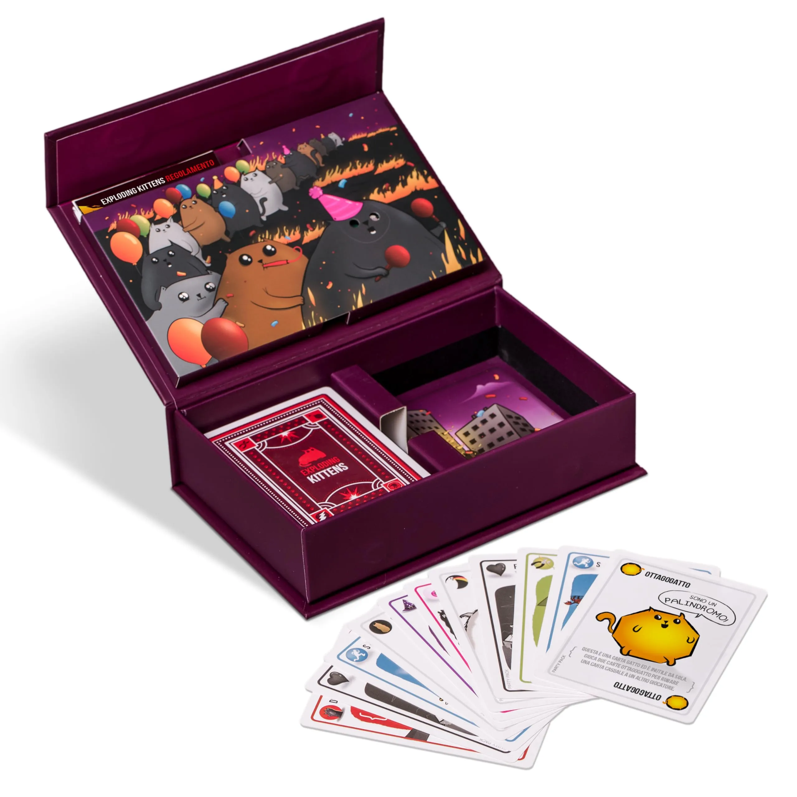 Exploding Kittens Party Pack - Gioco da Tavolo, 2-10 Giocatori, Edizione in Italiano - immagine 7