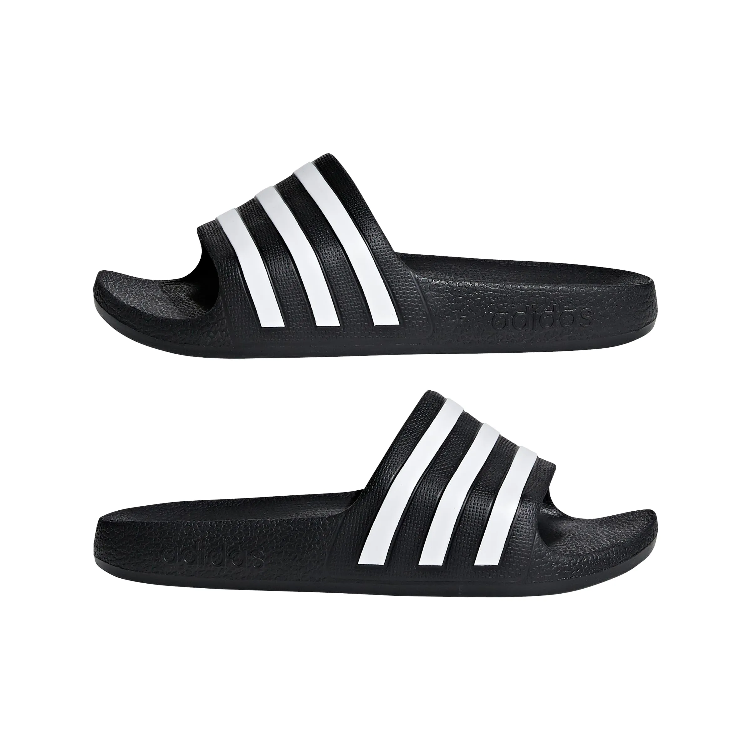 adidas Adilette Aqua Slides Kids, Core Black / Cloud White, 33 EU - immagine 6