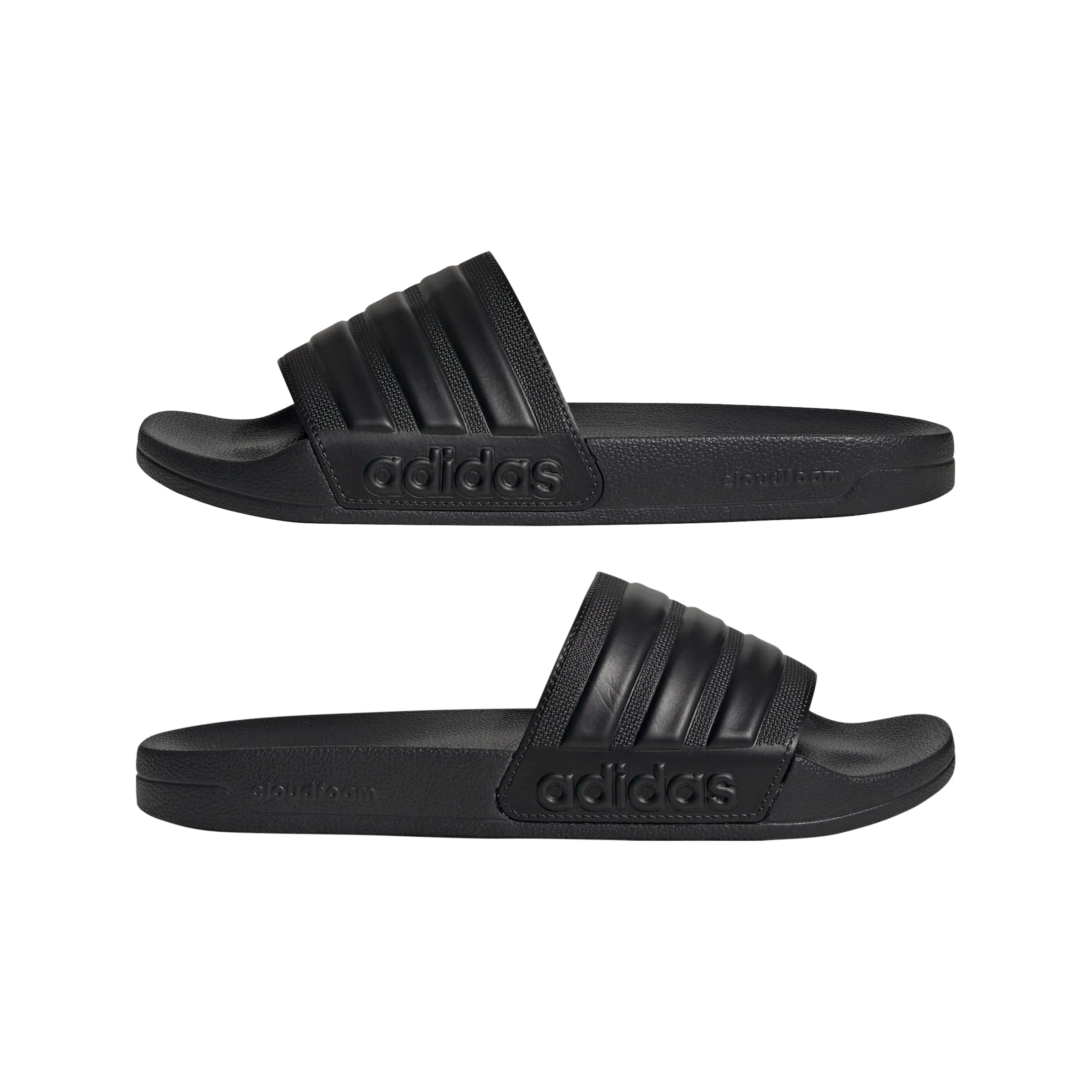 adidas Adilette Aqua Slides Kids Slipper, Core Black / Cloud White / Core Black, 39 1/3 EU - immagine 2