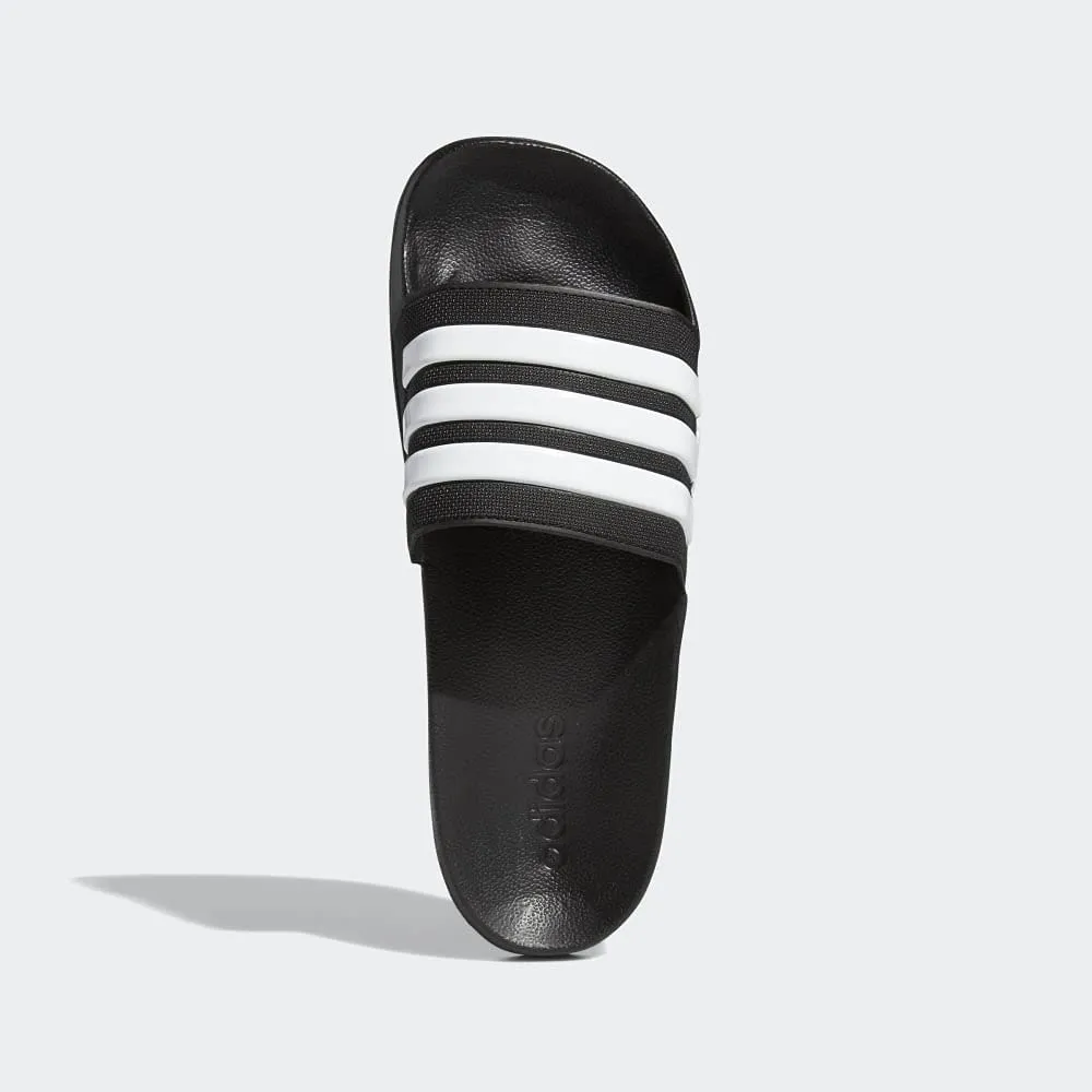 adidas Adilette Cloudfoam Slides, Core Black Ftwr White Core Black, 50 2/3 EU - immagine 3