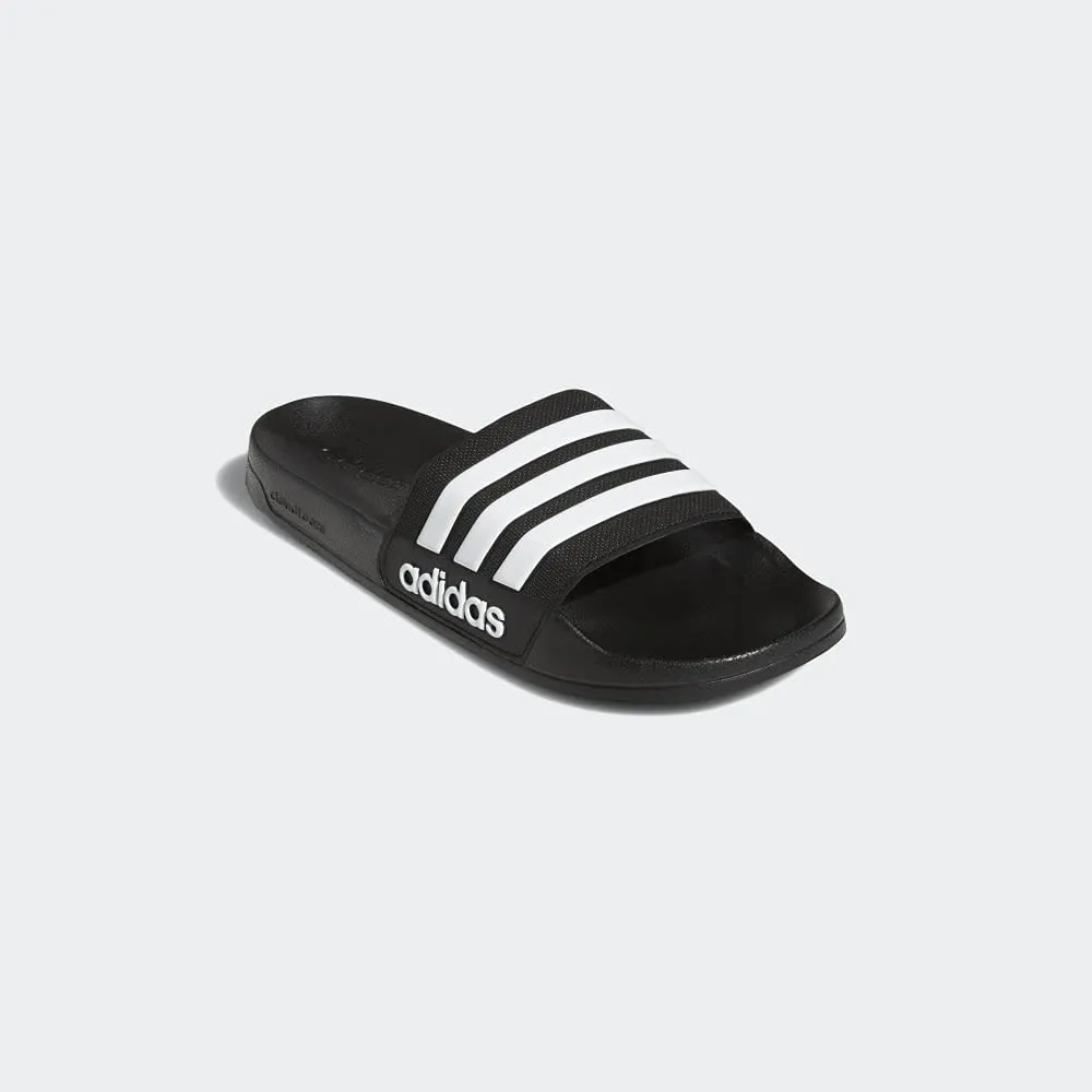 adidas Adilette Cloudfoam Slides, Core Black Ftwr White Core Black, 50 2/3 EU - immagine 5