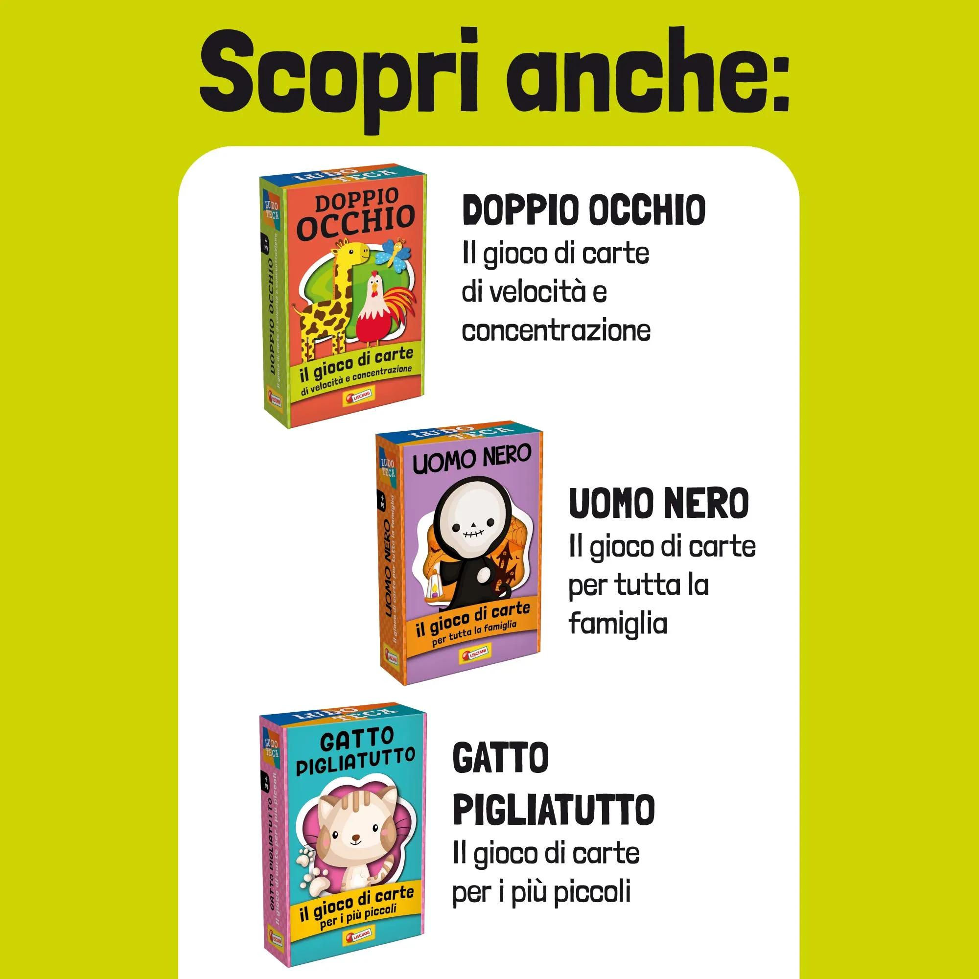 Liscianigiochi Ludoteca Le Carte dei Bambini Camaleonte Cambia Colore Gioco di Società 85767 - immagine 4