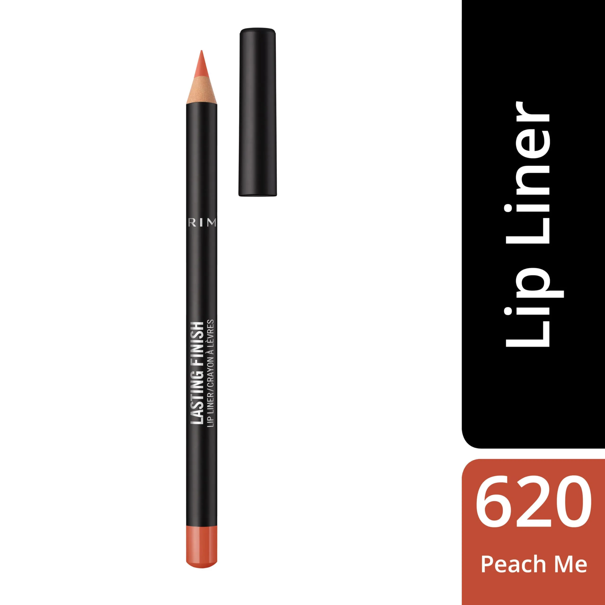 Rimmel London Lasting Finish Matita Labbra, 620 Peach Me, 1.2 g - immagine 3