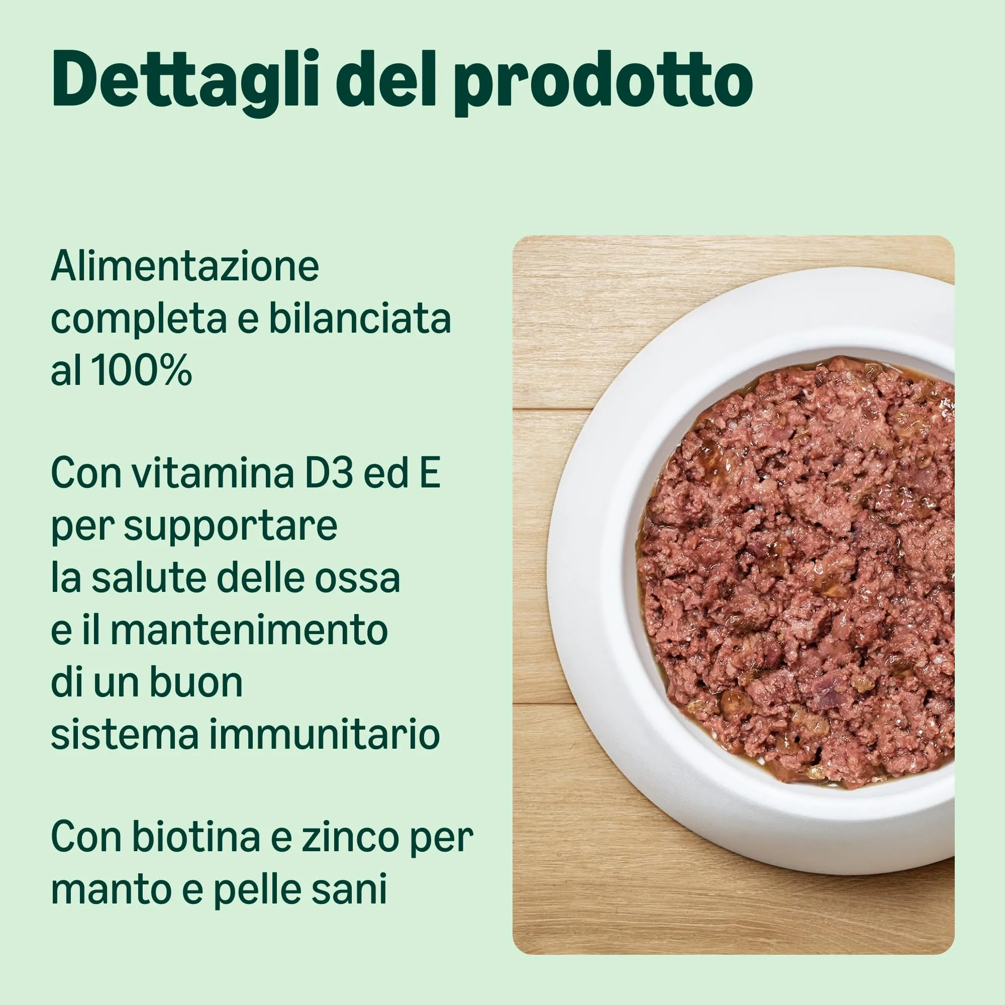 by Amazon Cibo Umido per Gatti, Paté di Salmone, 100g, Confezione da 16 - immagine 3