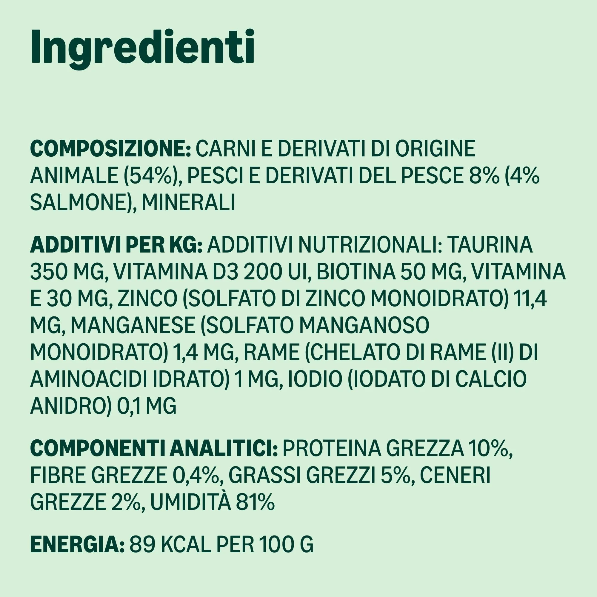 by Amazon Cibo Umido per Gatti, Paté di Salmone, 100g, Confezione da 16 - immagine 6