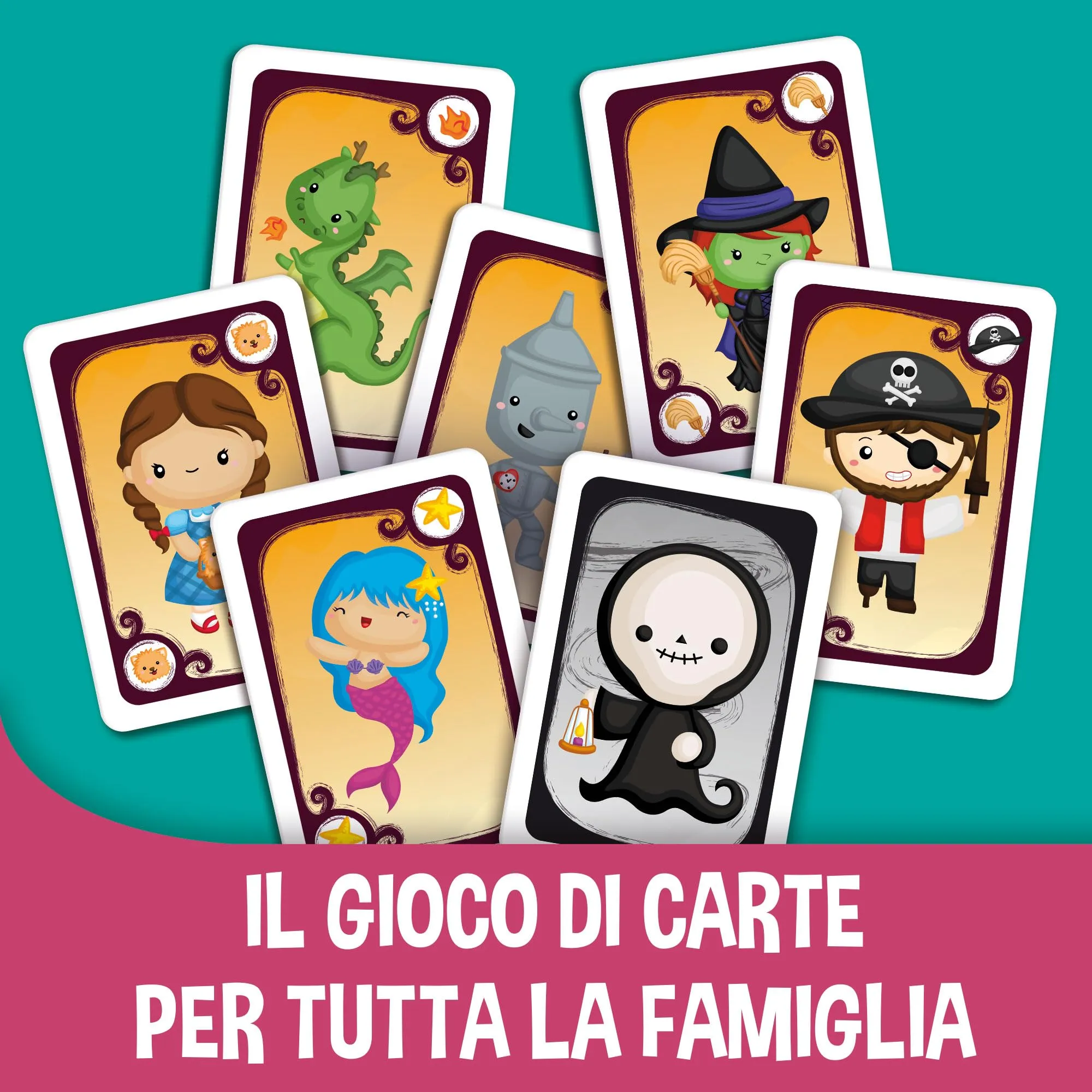 Liscianigiochi Ludoteca Le Carte dei Bambini Uomo Nero - immagine 4