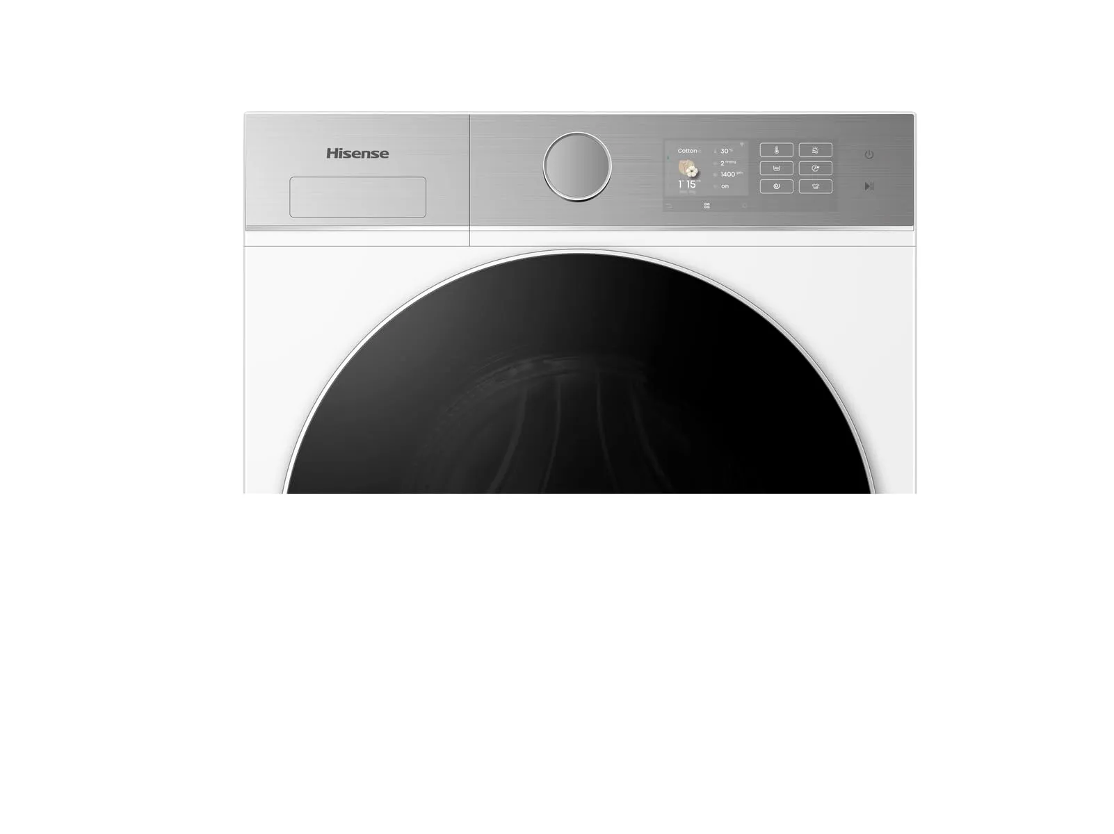 Hisense WD5I8043BWF Lavasciuga Slim a Carica Frontale 8 kg, Classe A, 1400 rpm, 15 Programmi, Vapore, Display Touch - immagine 12