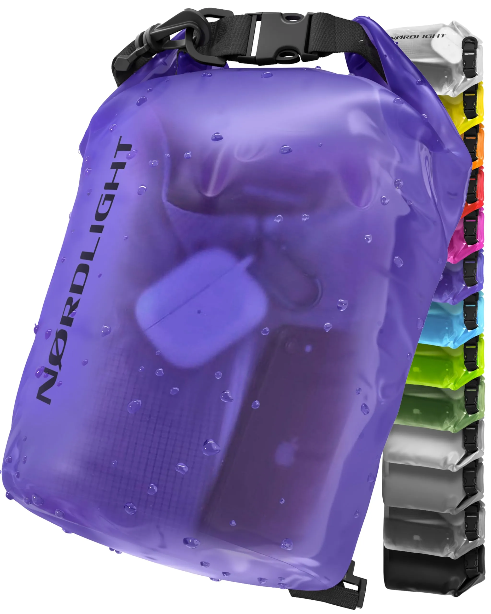 Nordlight Dry Bag Sacca Impermeabile 20L Viola - immagine 1