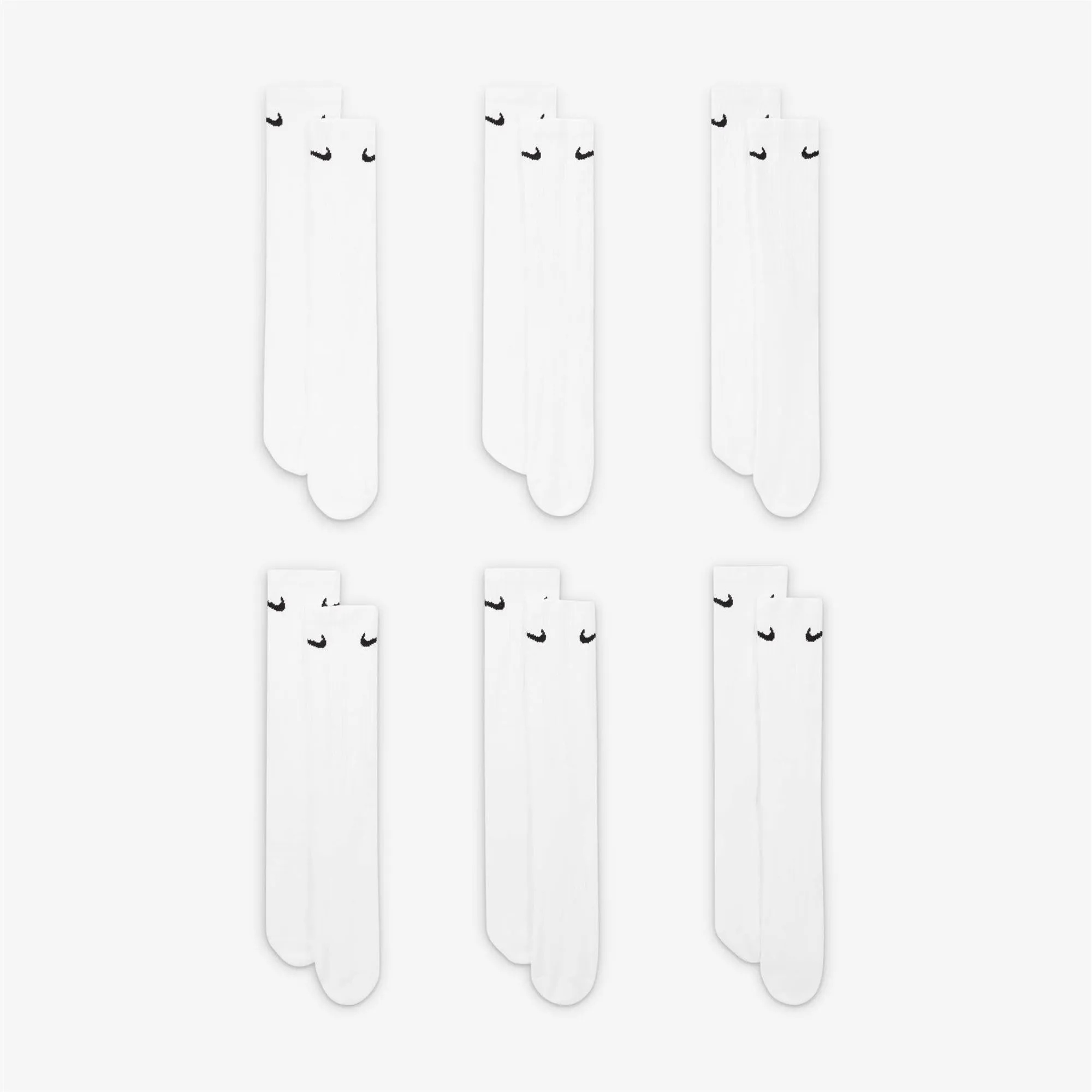 Nike High Classic Football Dri Fit Unisex Adult Socks, Black/White, 38 - immagine 4