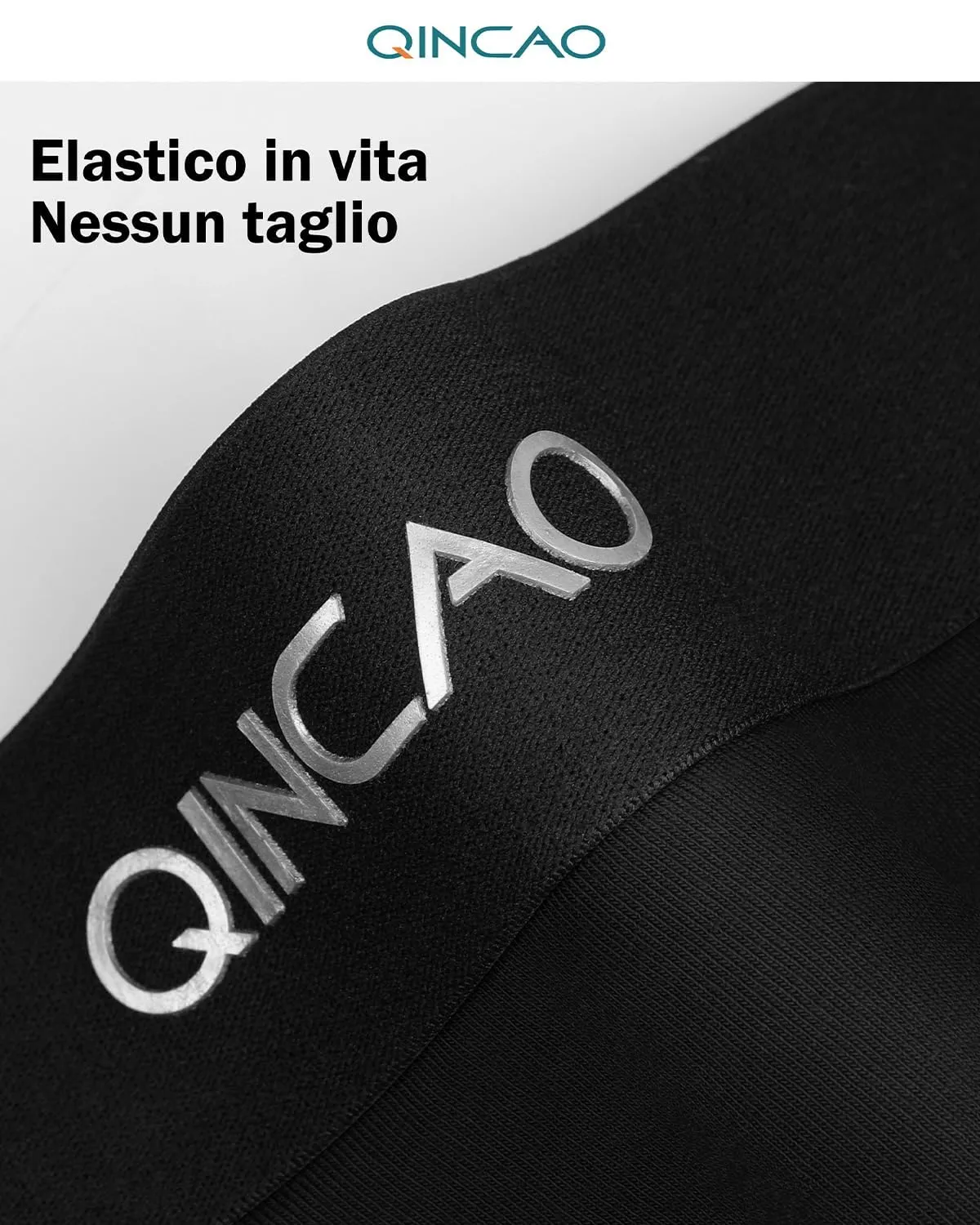 QINCAO Boxer Uomo in Cotone Pettinato, Senza Etichetta, Confezione da 6 - immagine 6